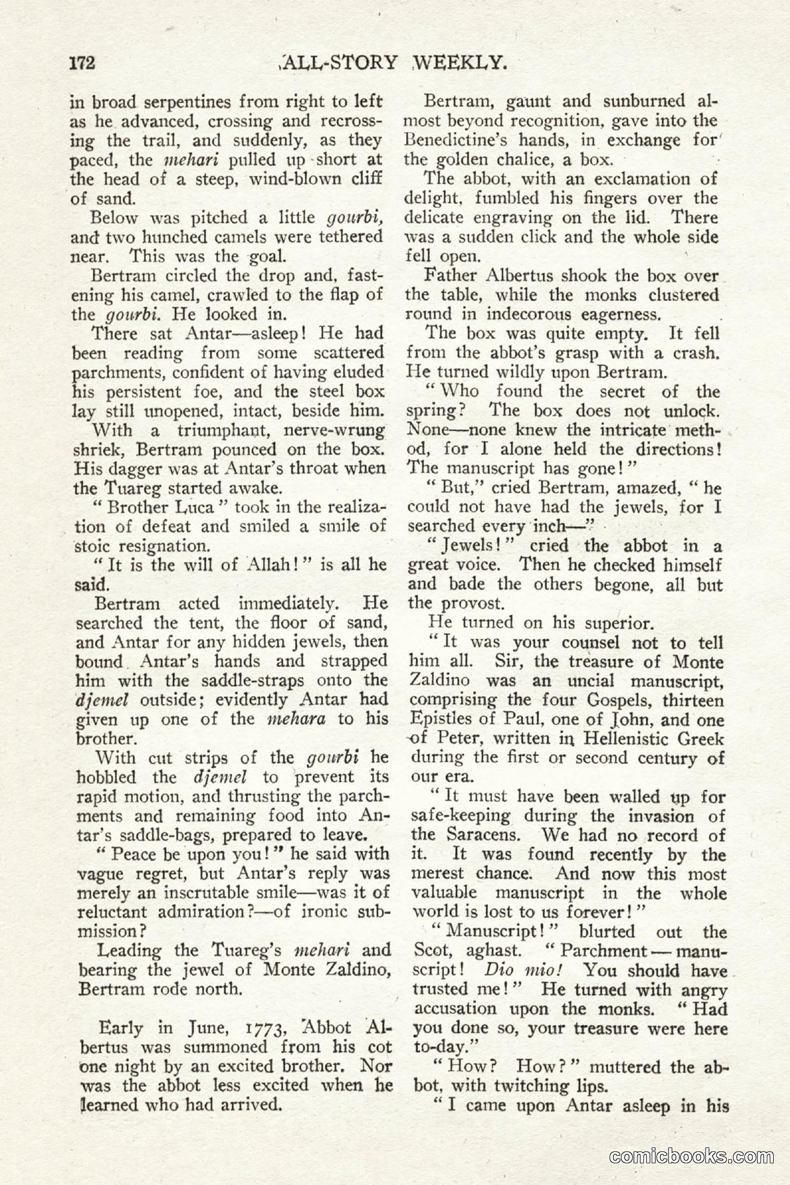 All Story Magazine, May 2, 1914 — page 182 of 274