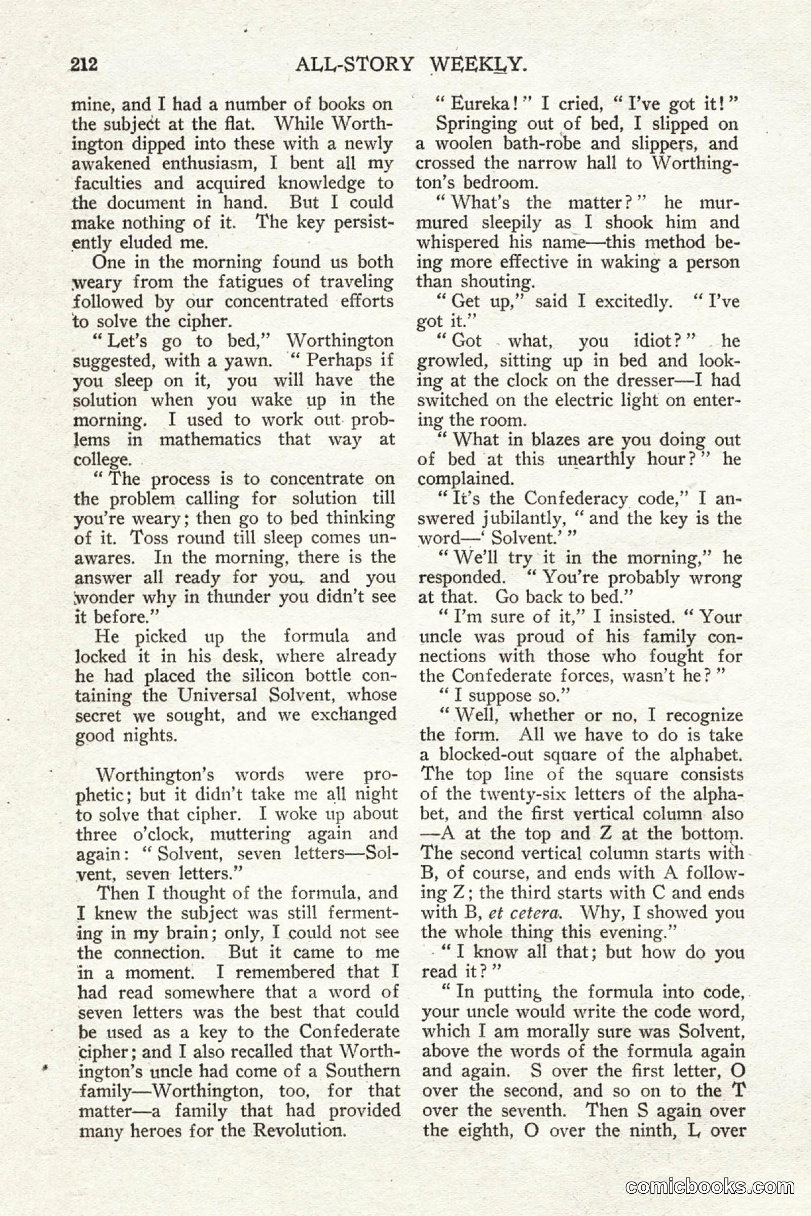 All Story Magazine, May 2, 1914 — page 222 of 274