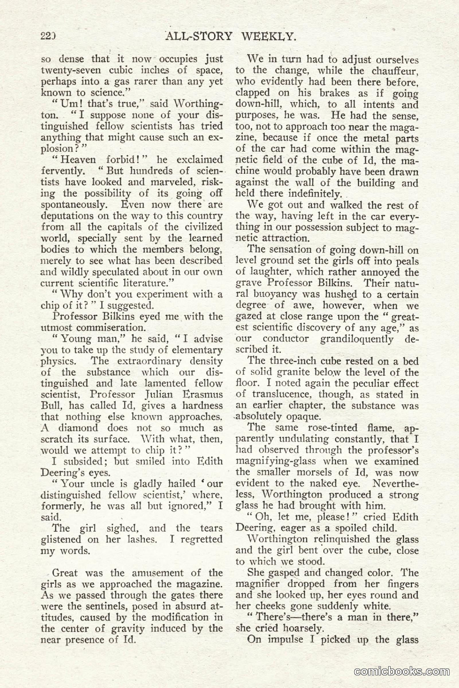 All Story Magazine, May 2, 1914 — page 230 of 274