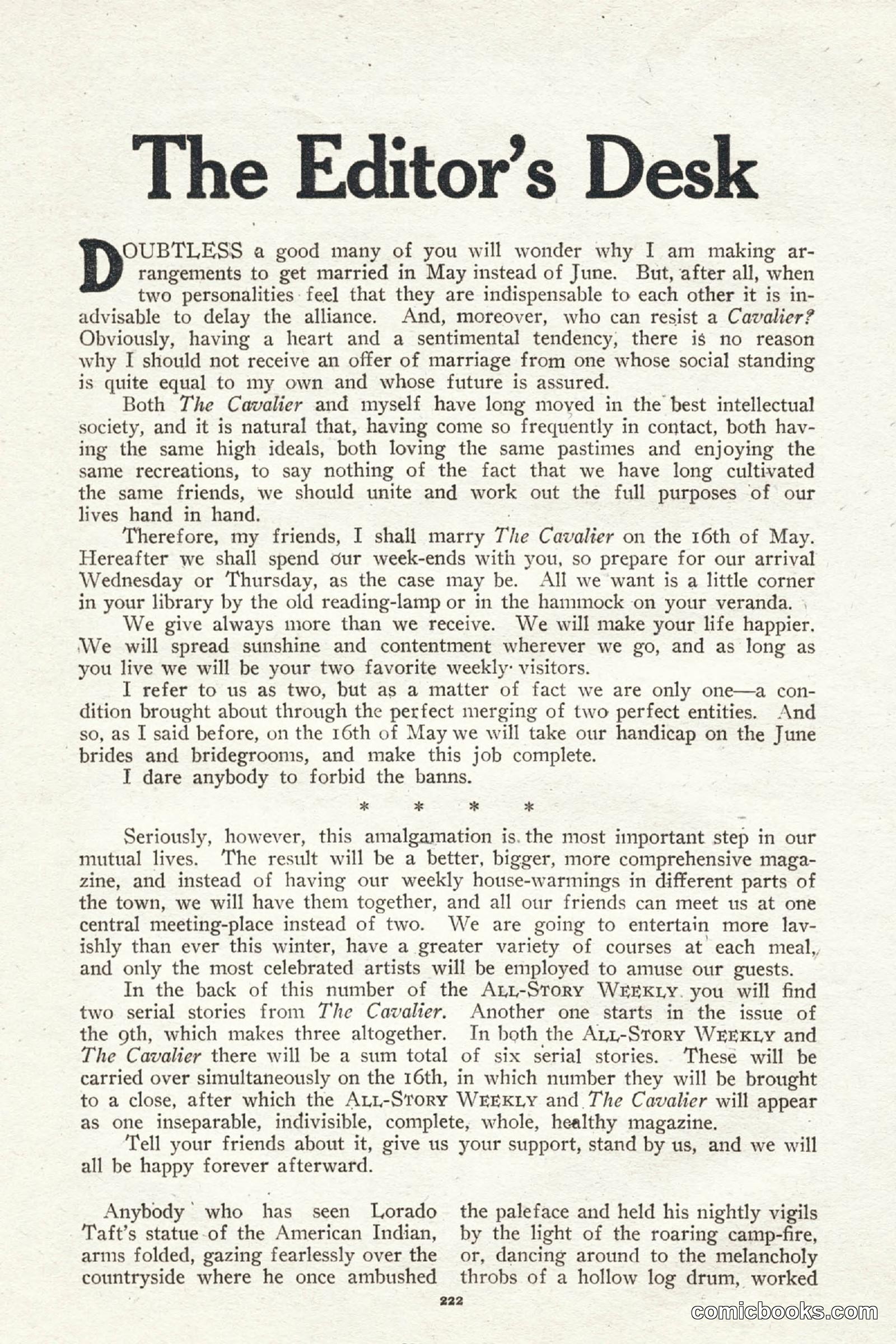 All Story Magazine, May 2, 1914 — page 232 of 274