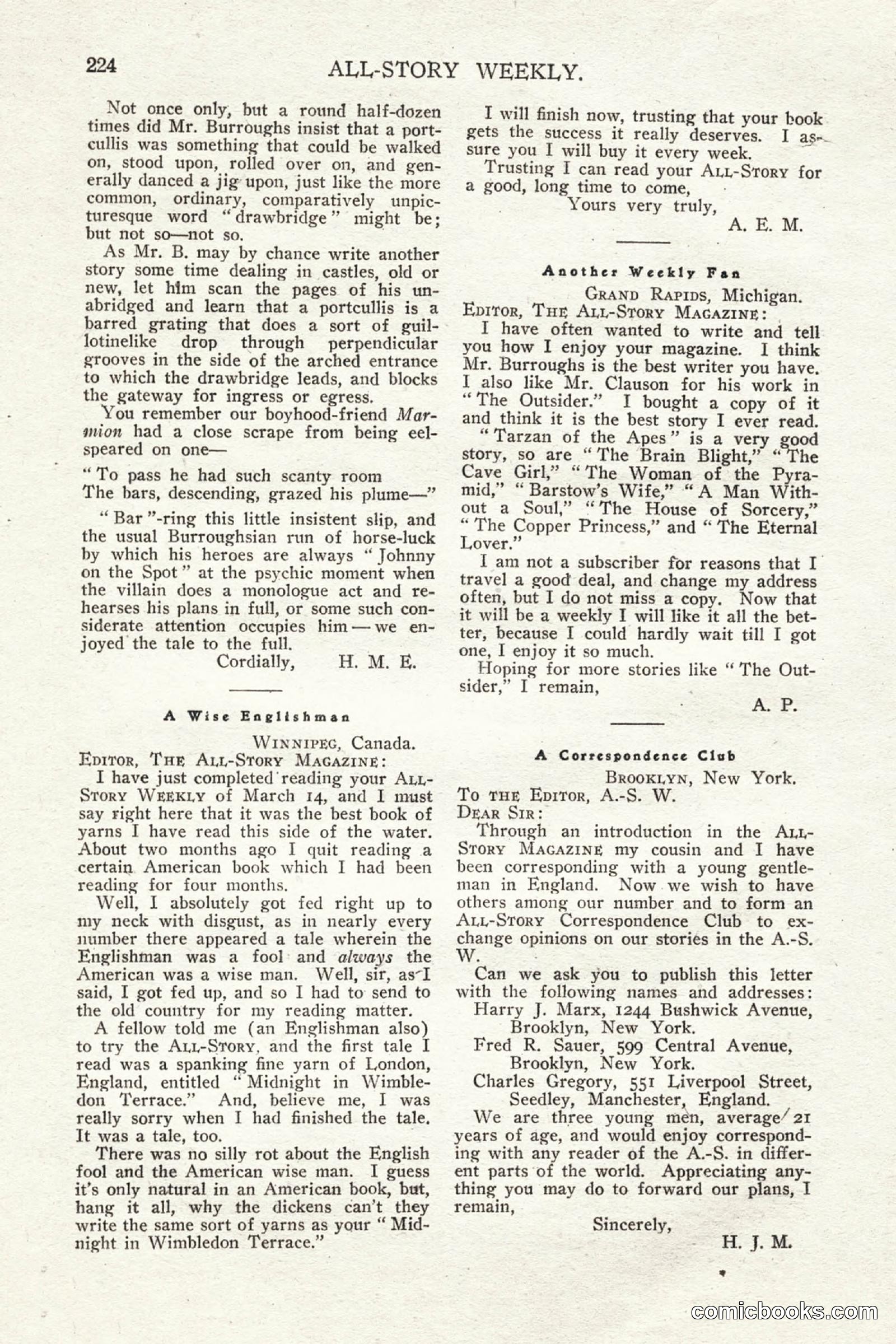 All Story Magazine, May 2, 1914 — page 234 of 274