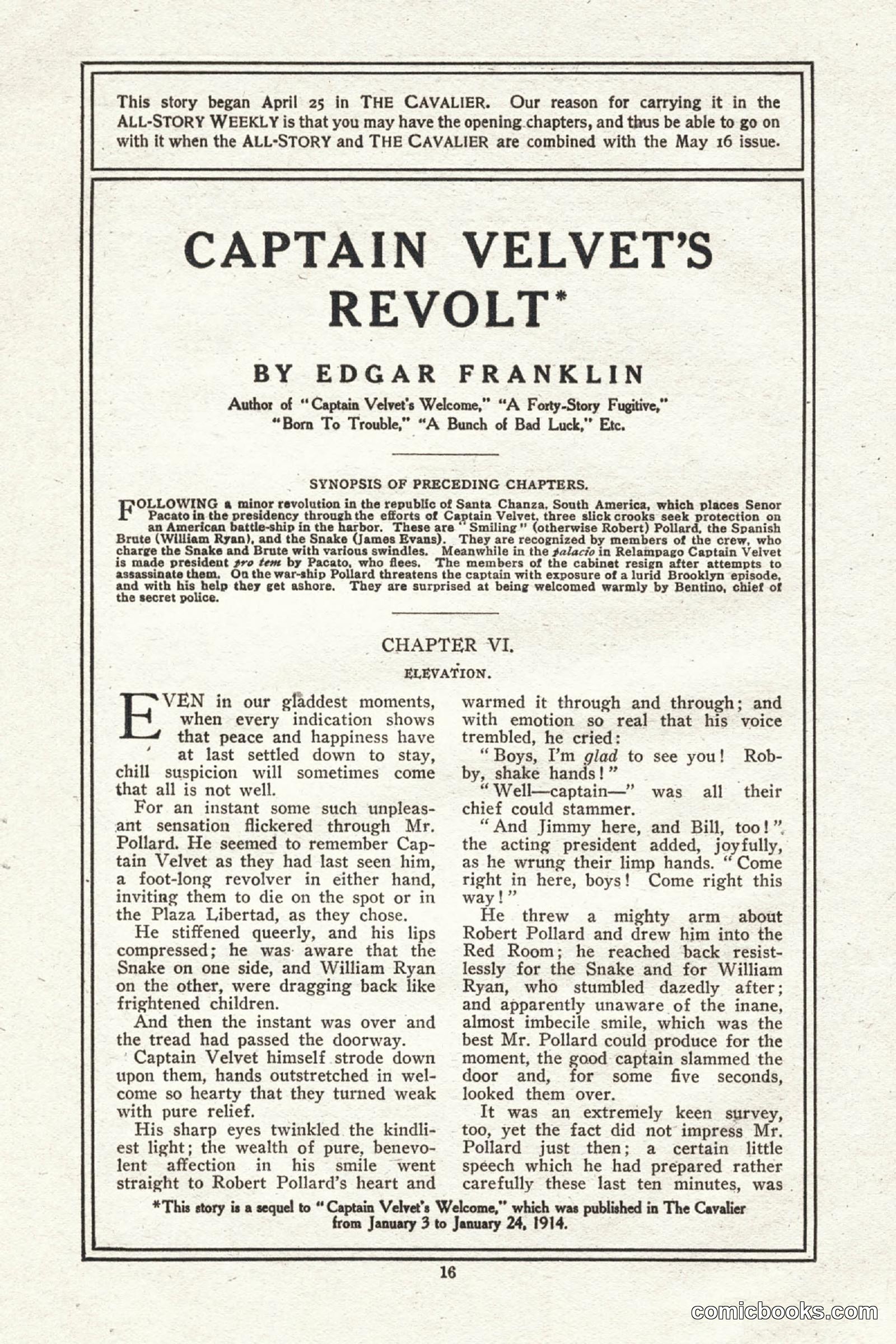 All Story Magazine, May 2, 1914 — page 250 of 274