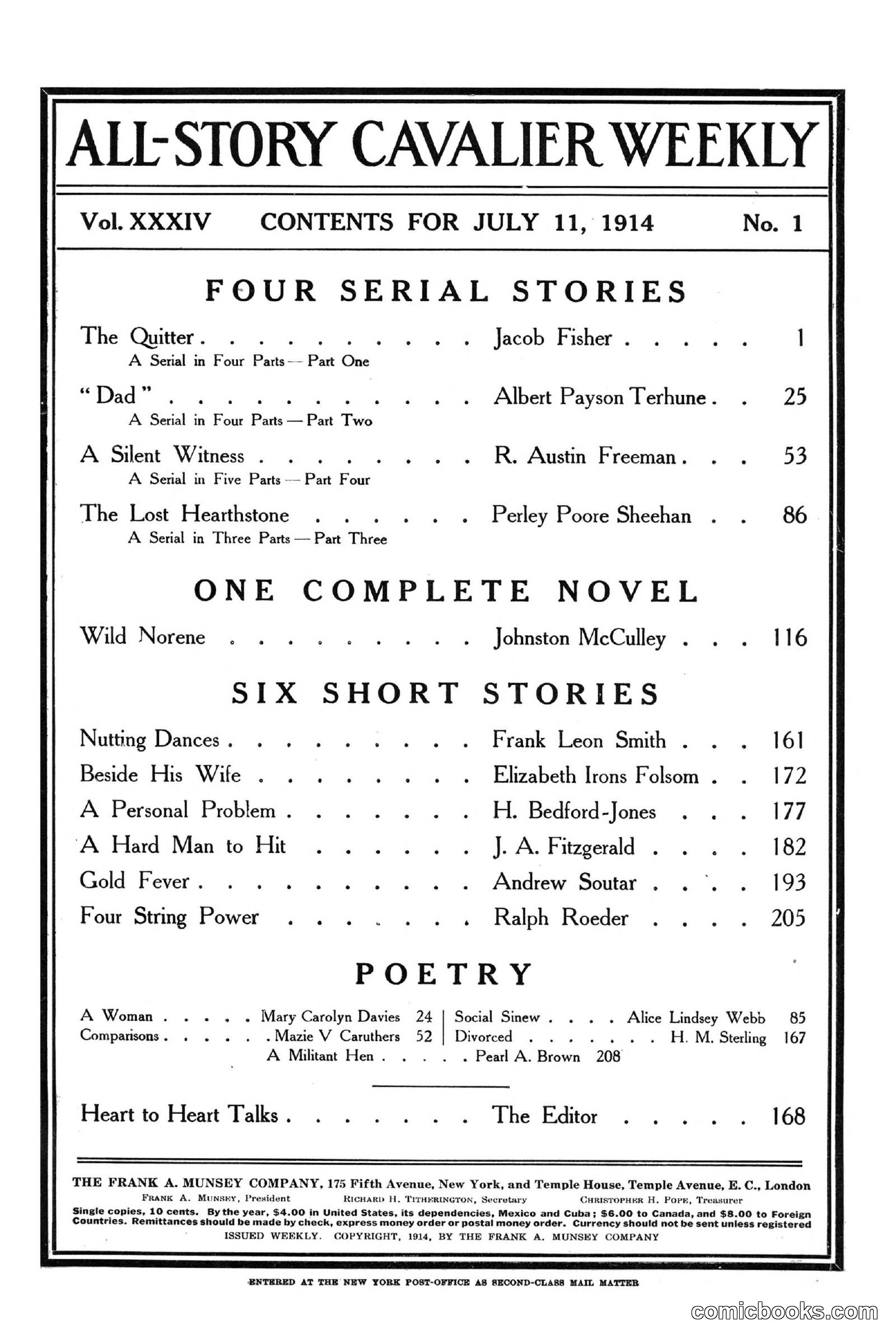 All Story Magazine, July 11, 1914 — page 5 of 216