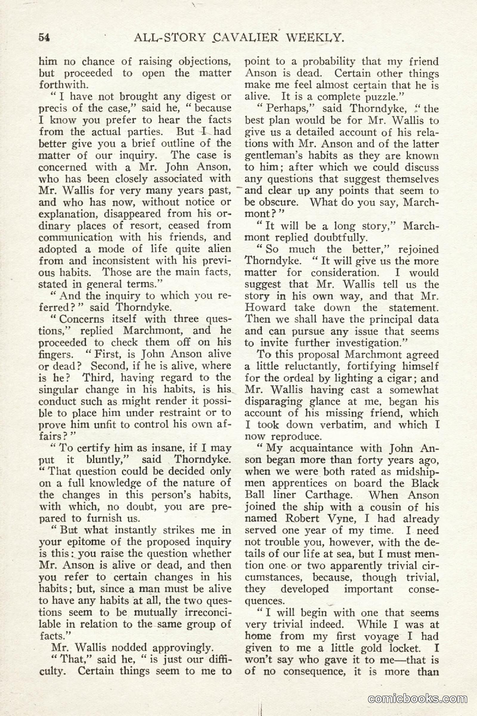 All Story Magazine, July 11, 1914 — page 60 of 216