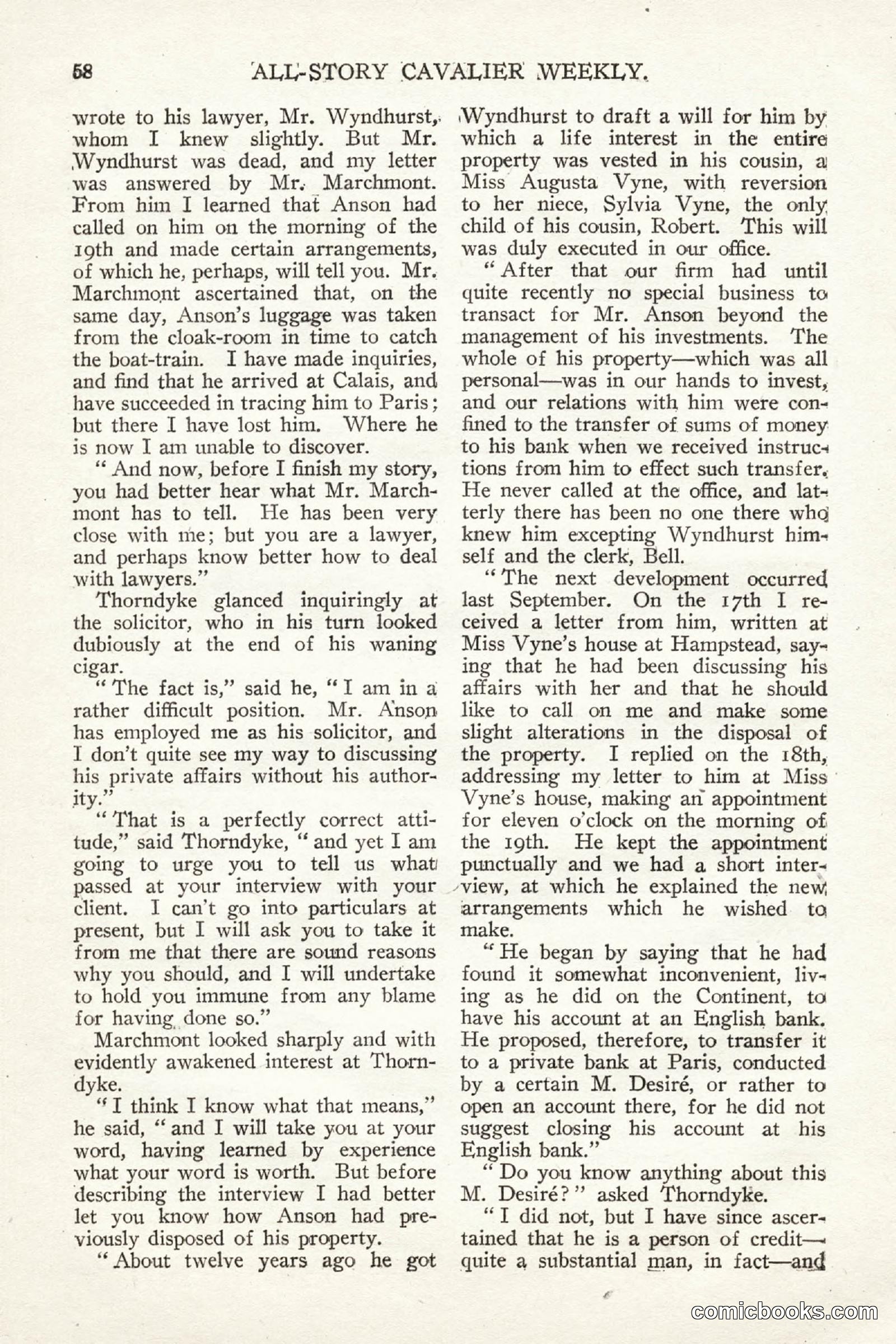 All Story Magazine, July 11, 1914 — page 64 of 216