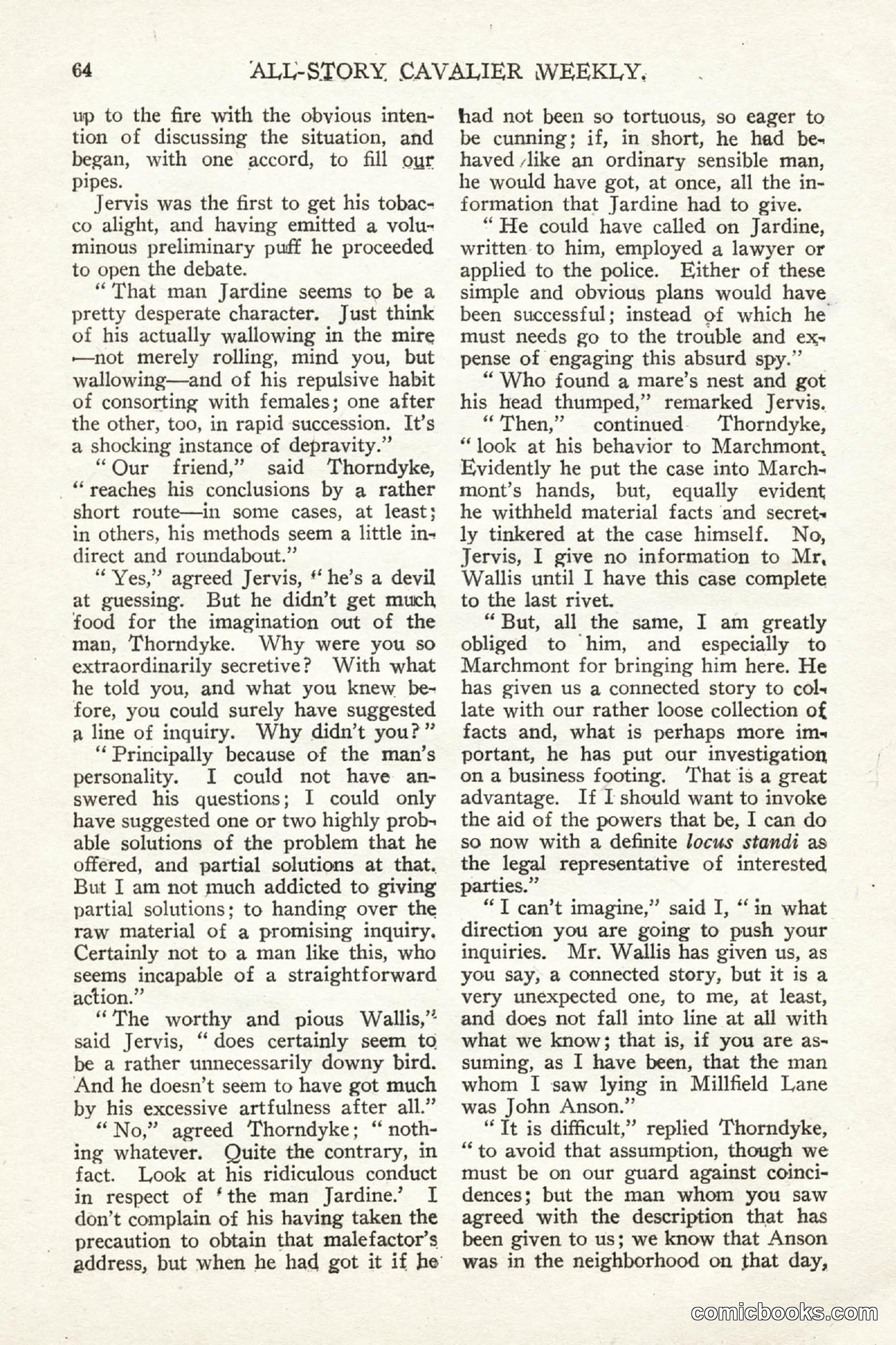 All Story Magazine, July 11, 1914 — page 70 of 216