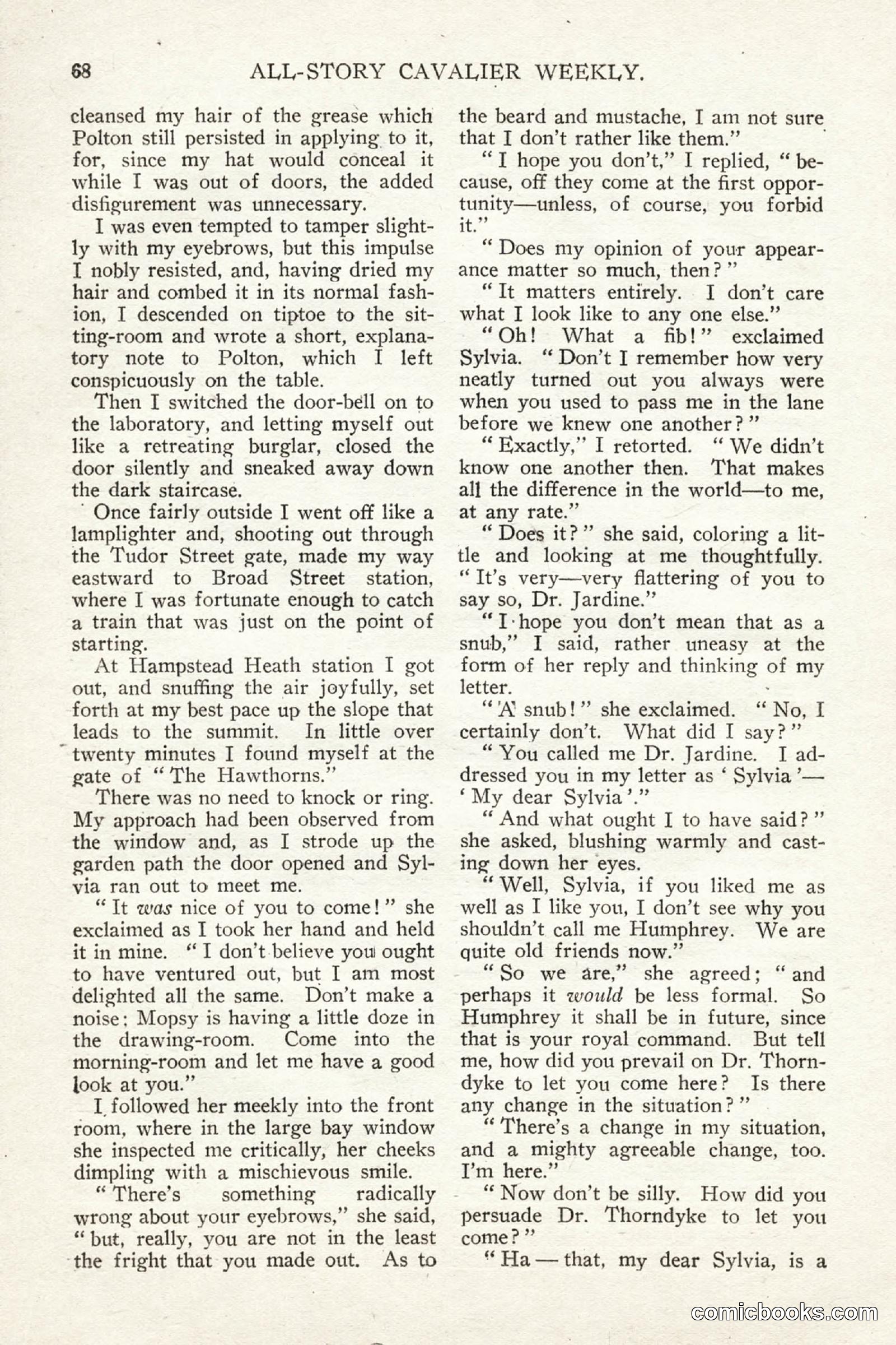 All Story Magazine, July 11, 1914 — page 74 of 216