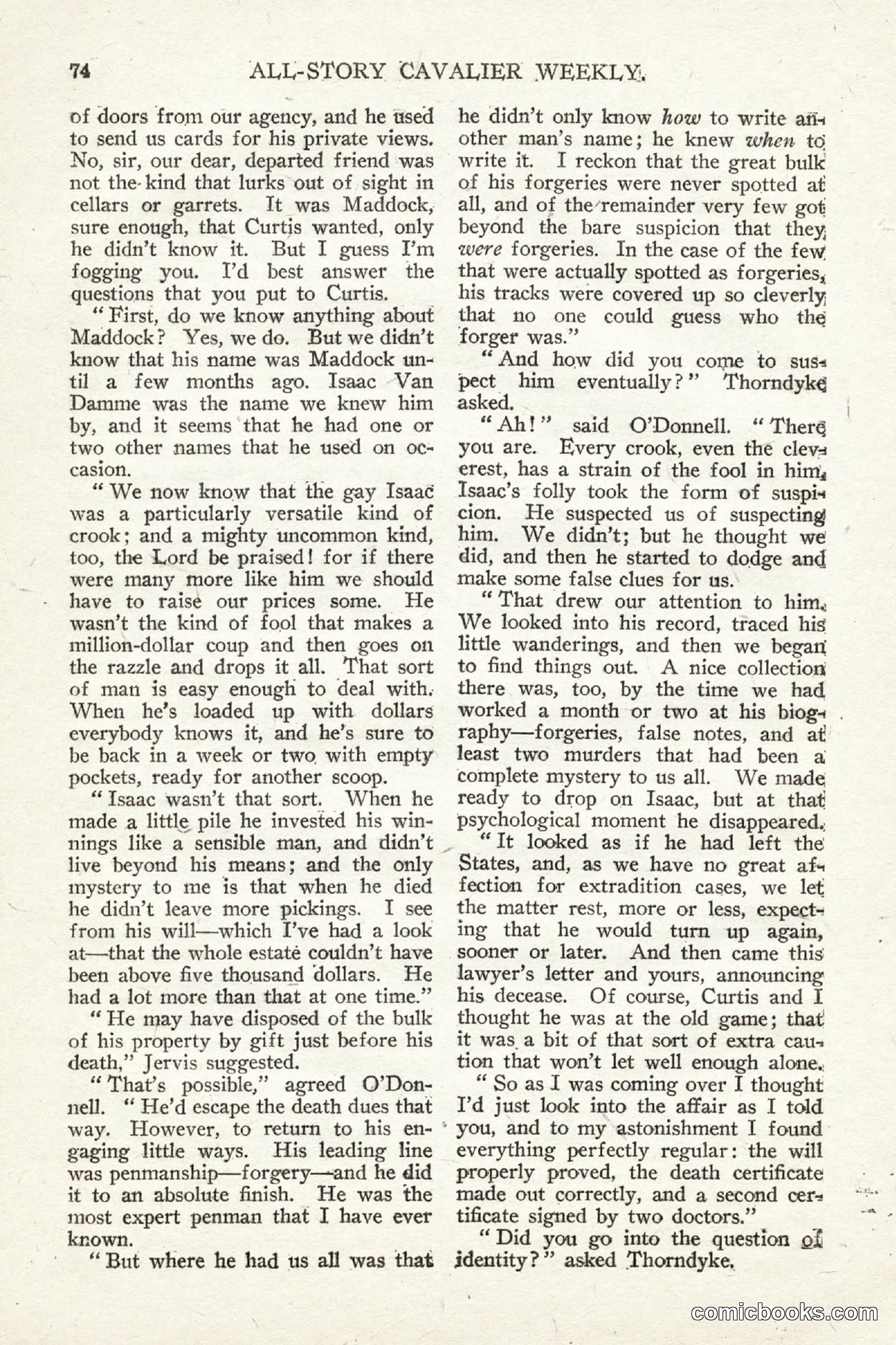All Story Magazine, July 11, 1914 — page 80 of 216