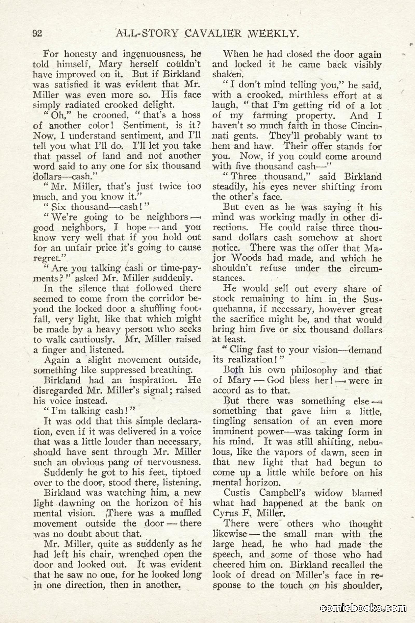 All Story Magazine, July 11, 1914 — page 98 of 216