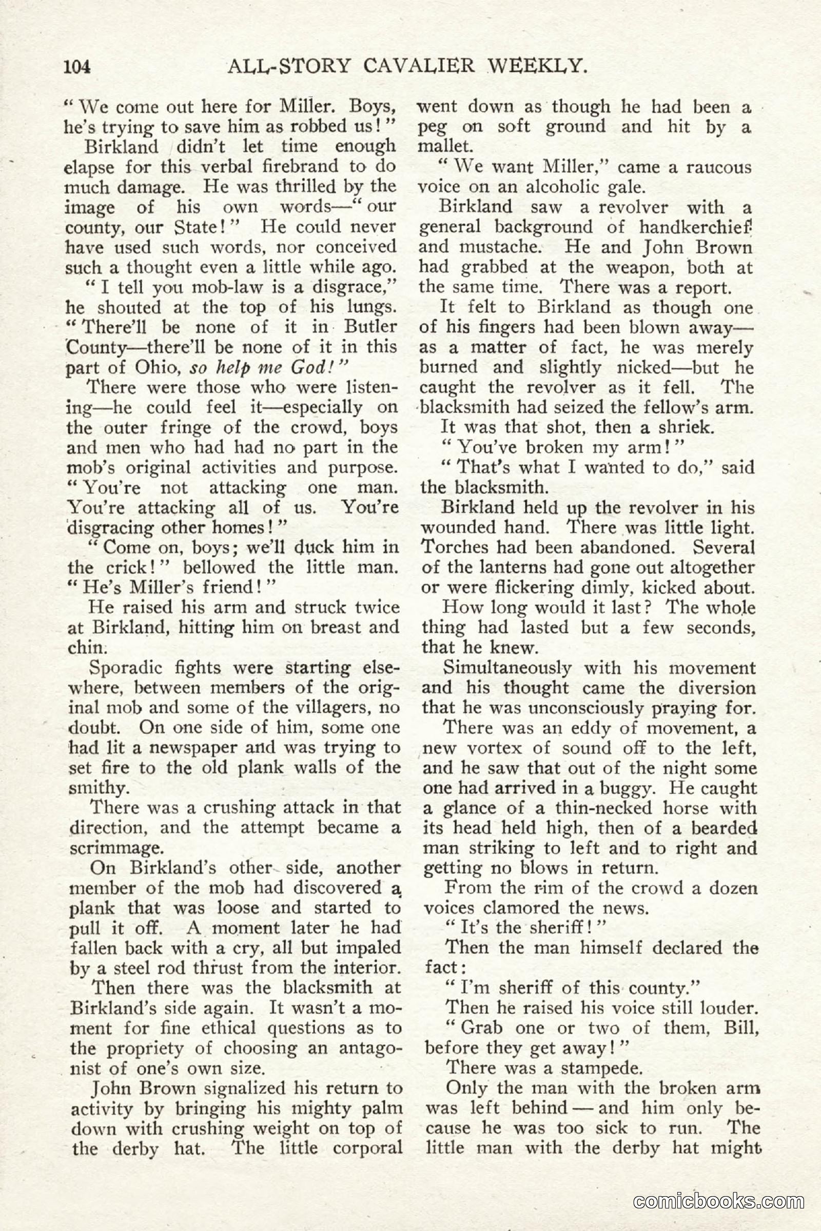 All Story Magazine, July 11, 1914 — page 110 of 216