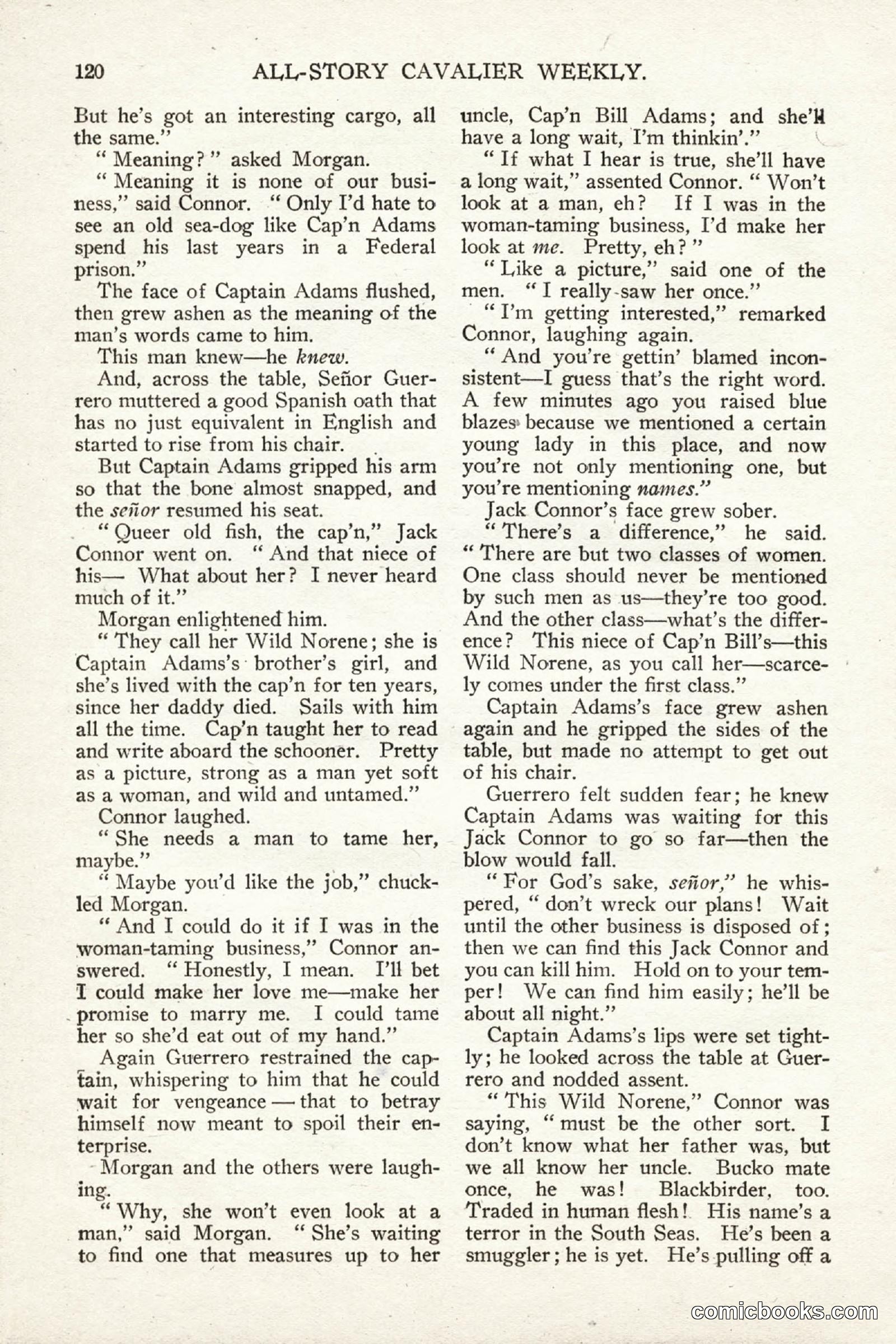 All Story Magazine, July 11, 1914 — page 126 of 216