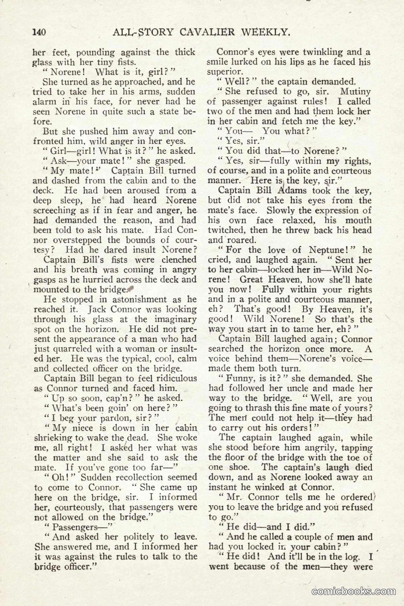 All Story Magazine, July 11, 1914 — page 146 of 216
