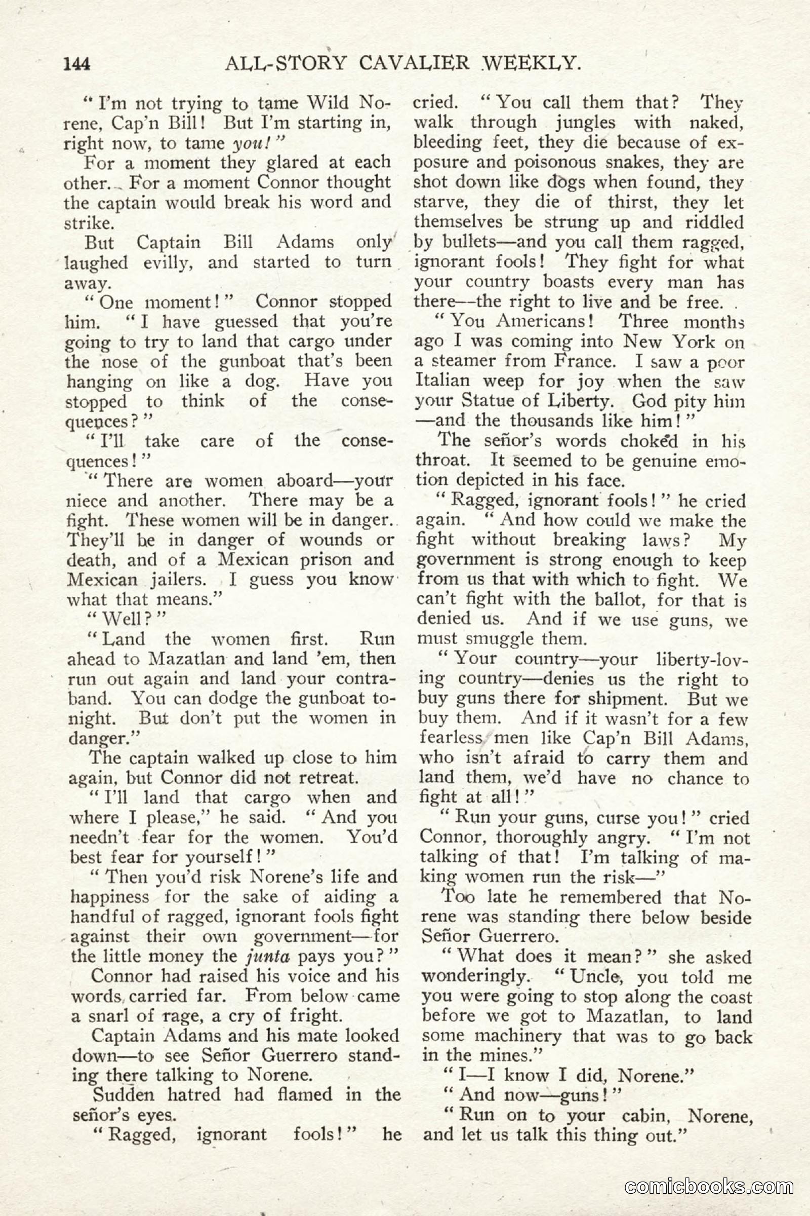 All Story Magazine, July 11, 1914 — page 150 of 216