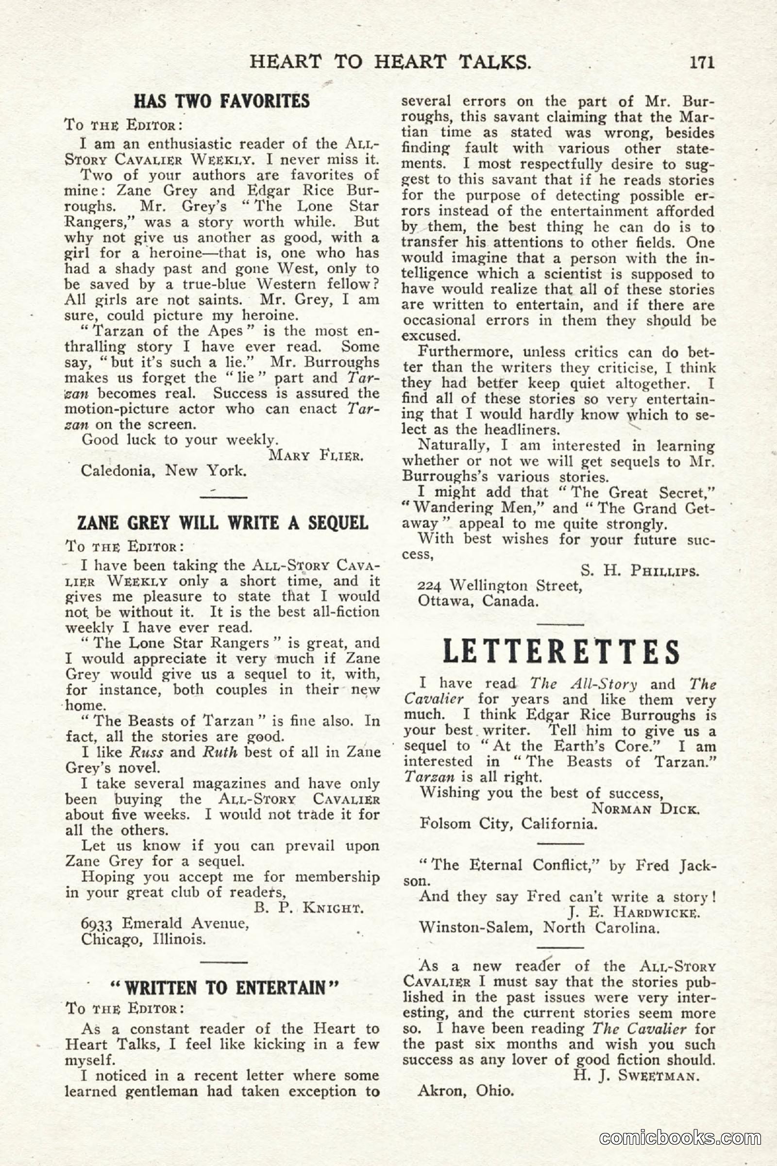 All Story Magazine, July 11, 1914 — page 177 of 216