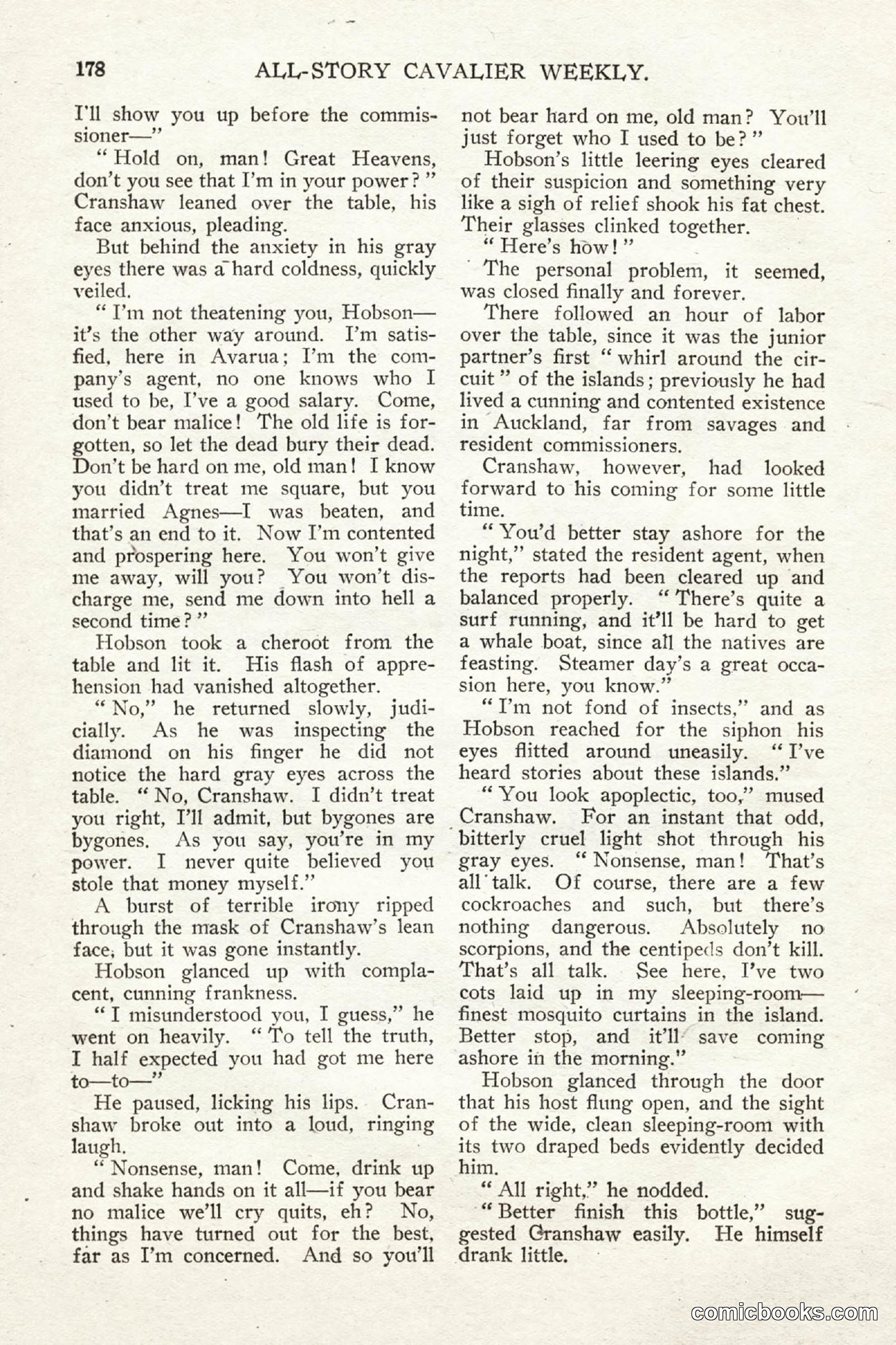 All Story Magazine, July 11, 1914 — page 184 of 216
