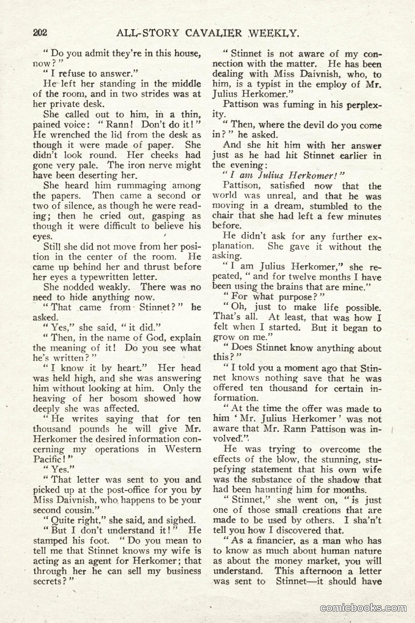All Story Magazine, July 11, 1914 — page 208 of 216