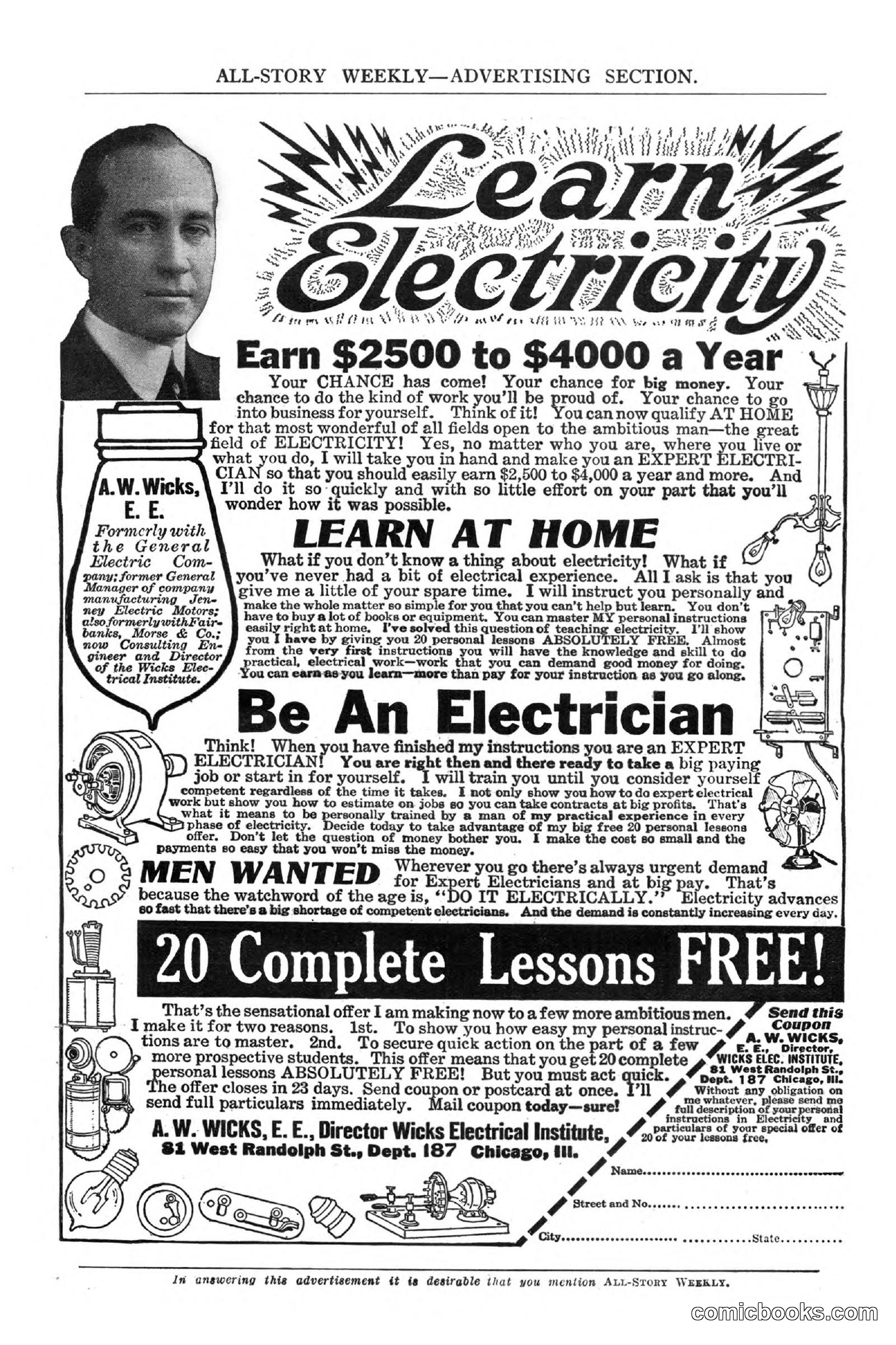 All Story Magazine, September 2, 1916 — page 3 of 208