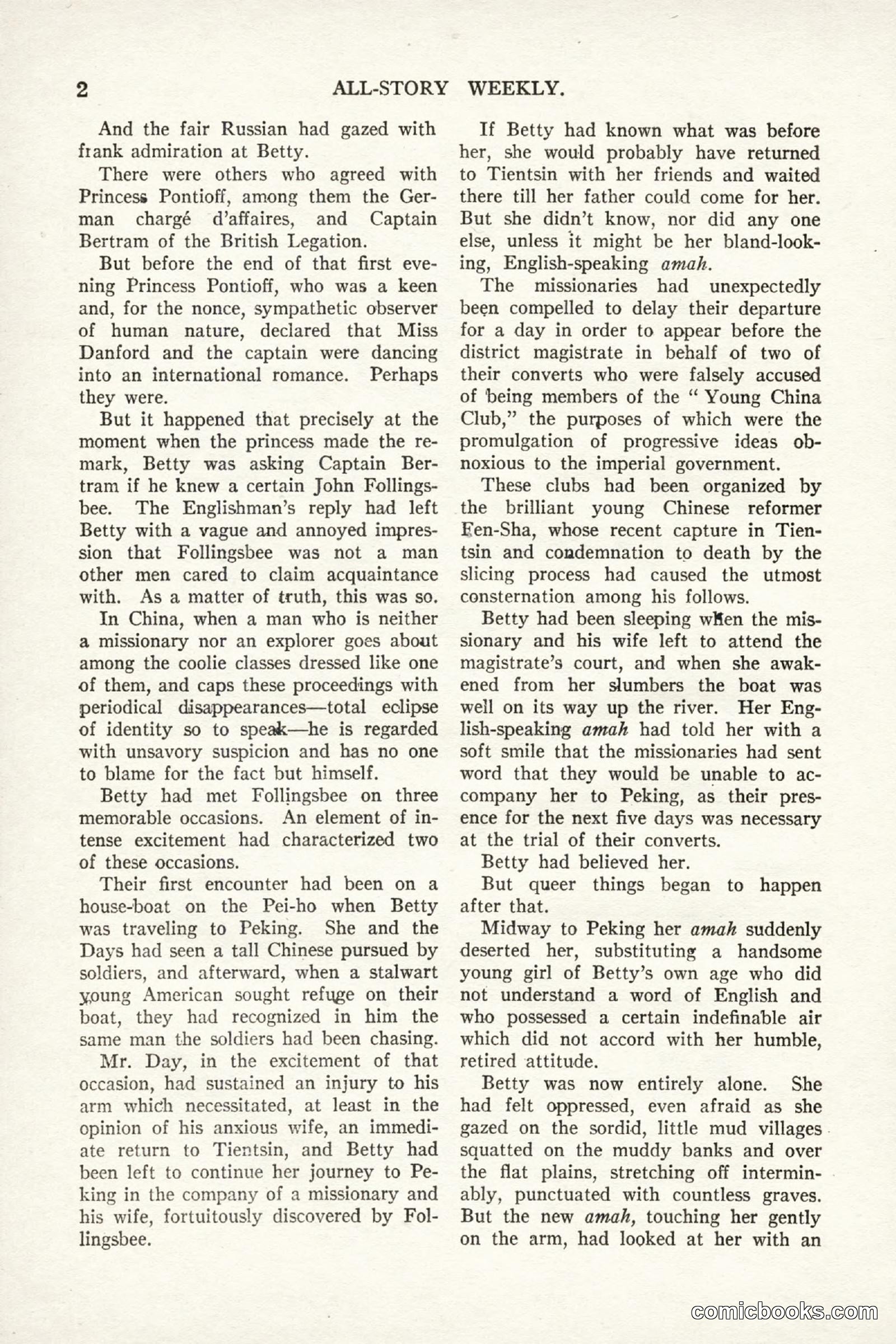 All Story Magazine, September 2, 1916 — page 12 of 208