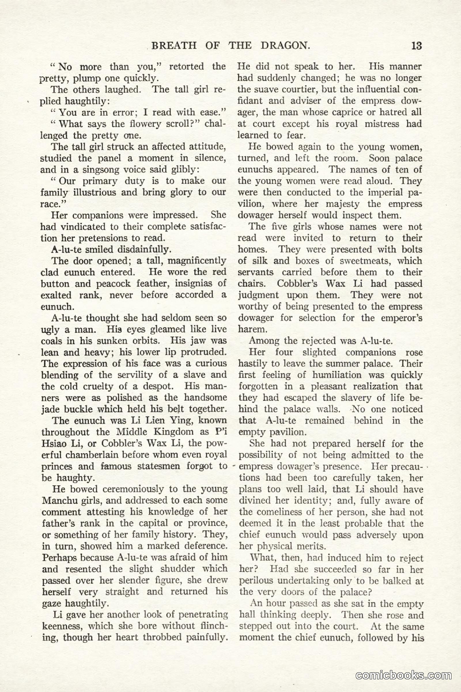 All Story Magazine, September 2, 1916 — page 23 of 208
