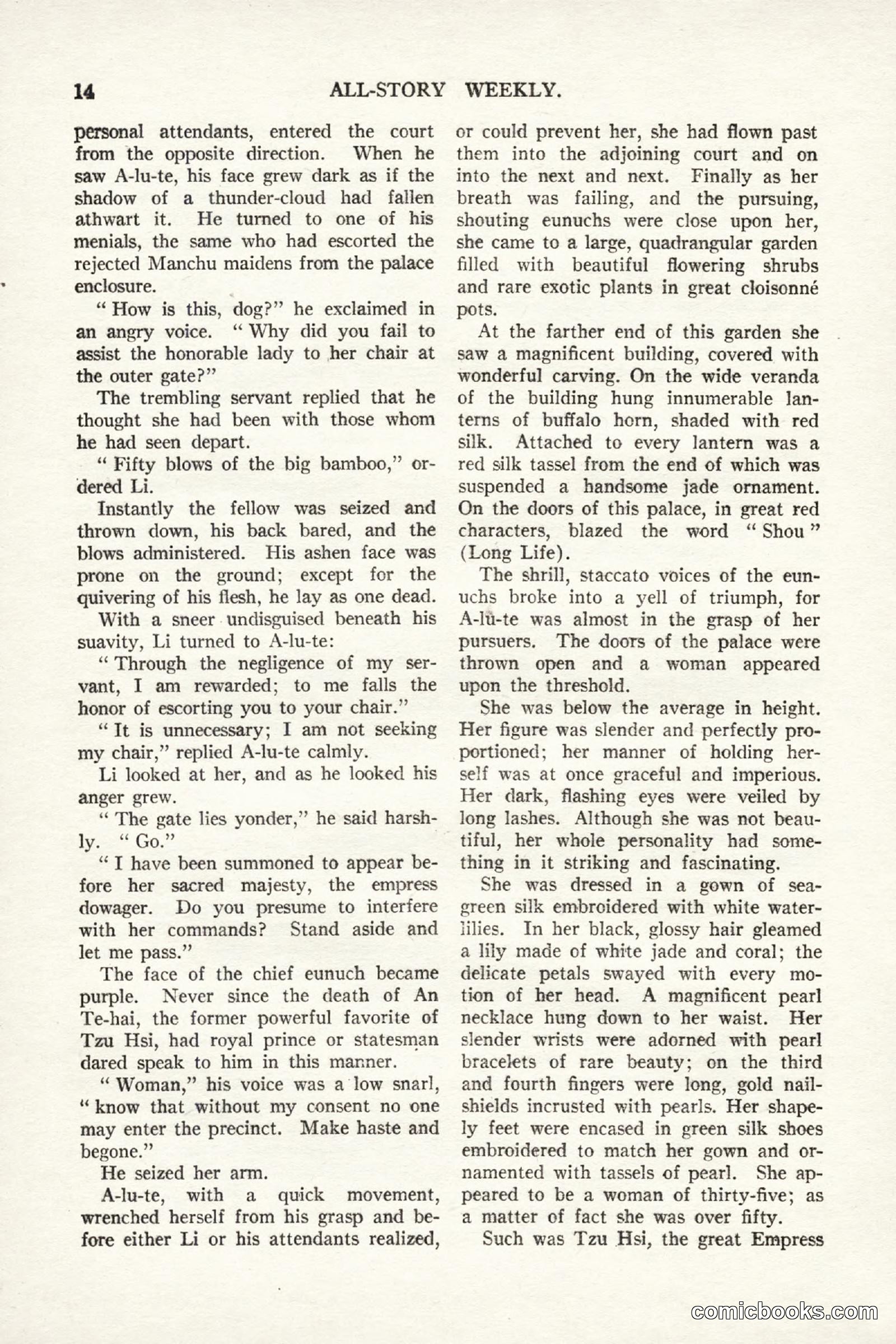 All Story Magazine, September 2, 1916 — page 24 of 208