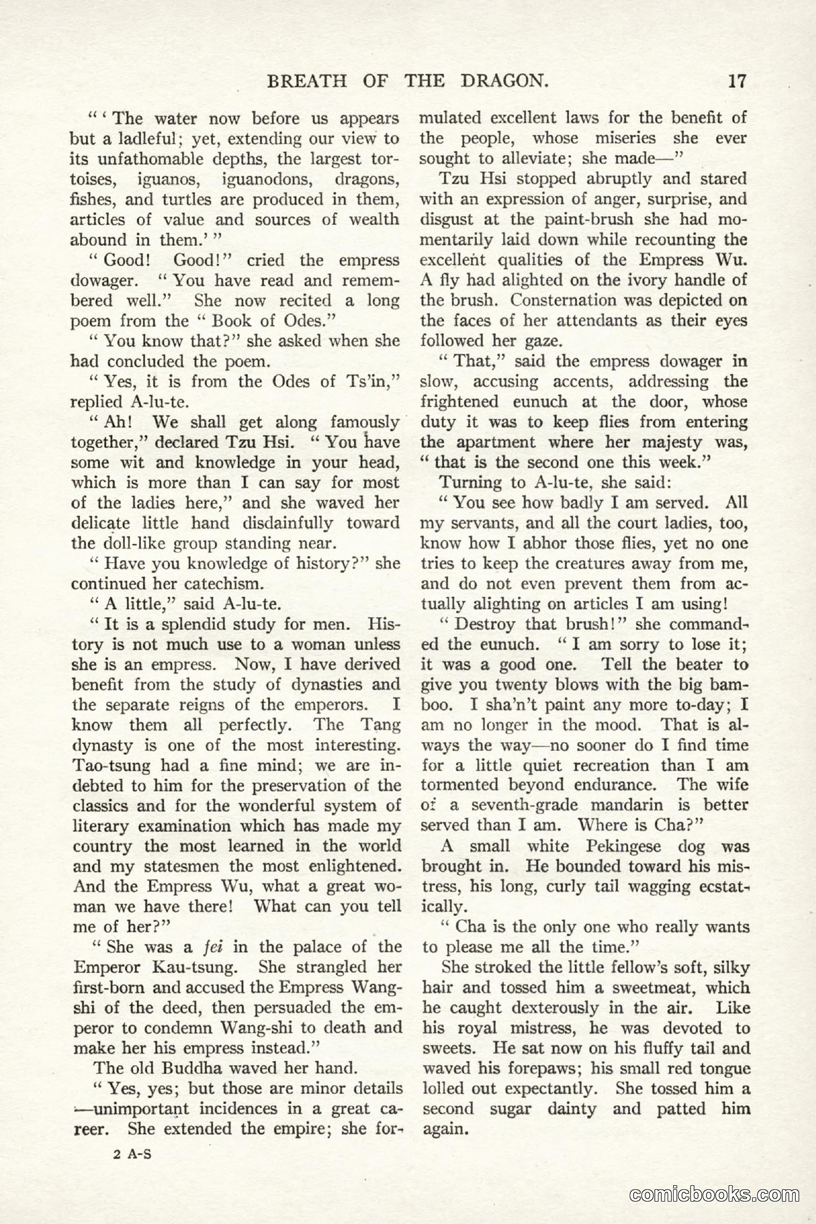 All Story Magazine, September 2, 1916 — page 27 of 208