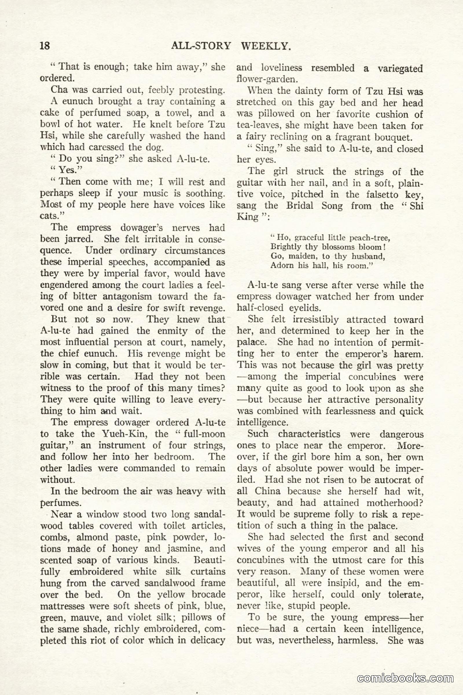 All Story Magazine, September 2, 1916 — page 28 of 208