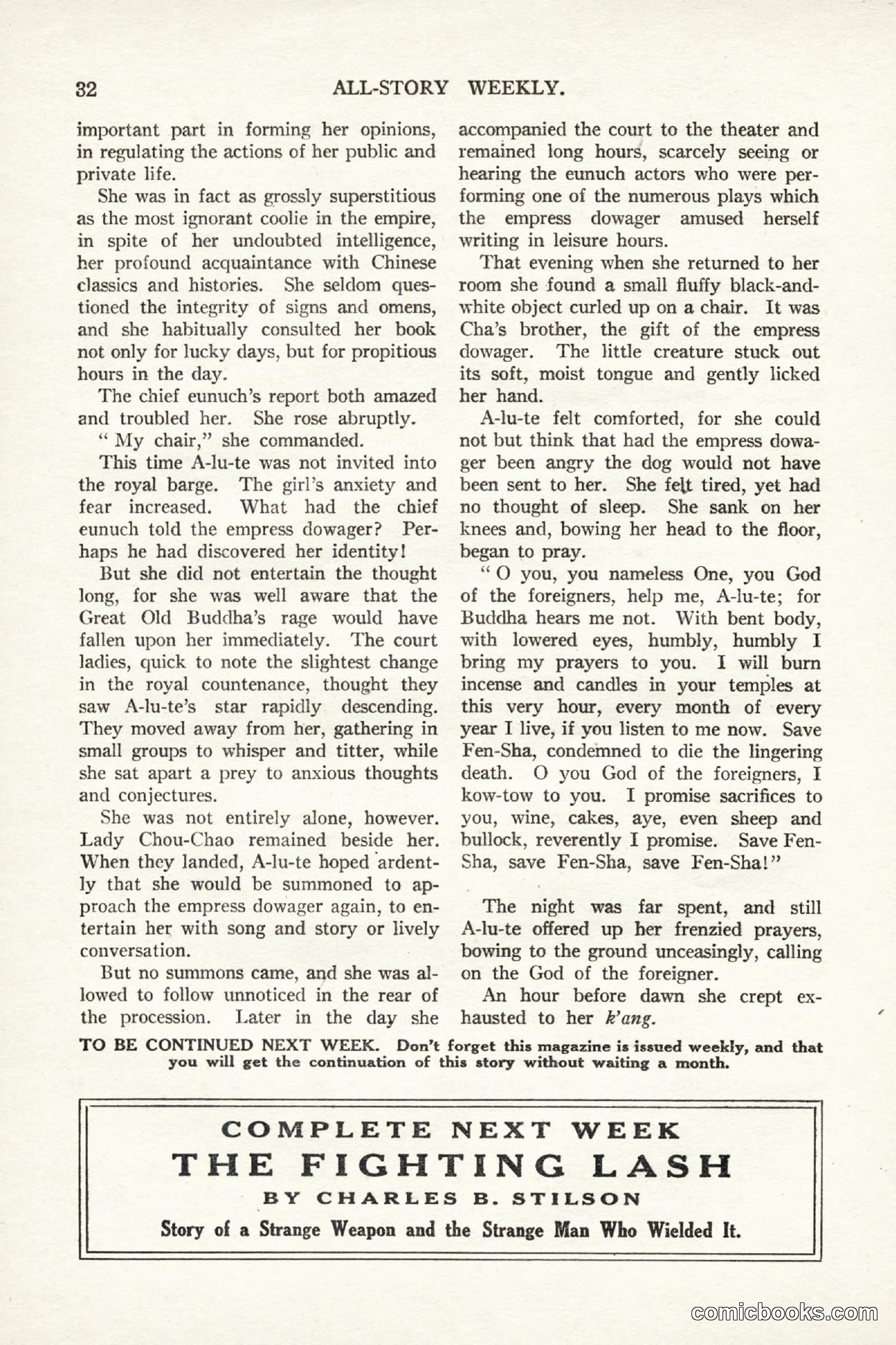 All Story Magazine, September 2, 1916 — page 42 of 208