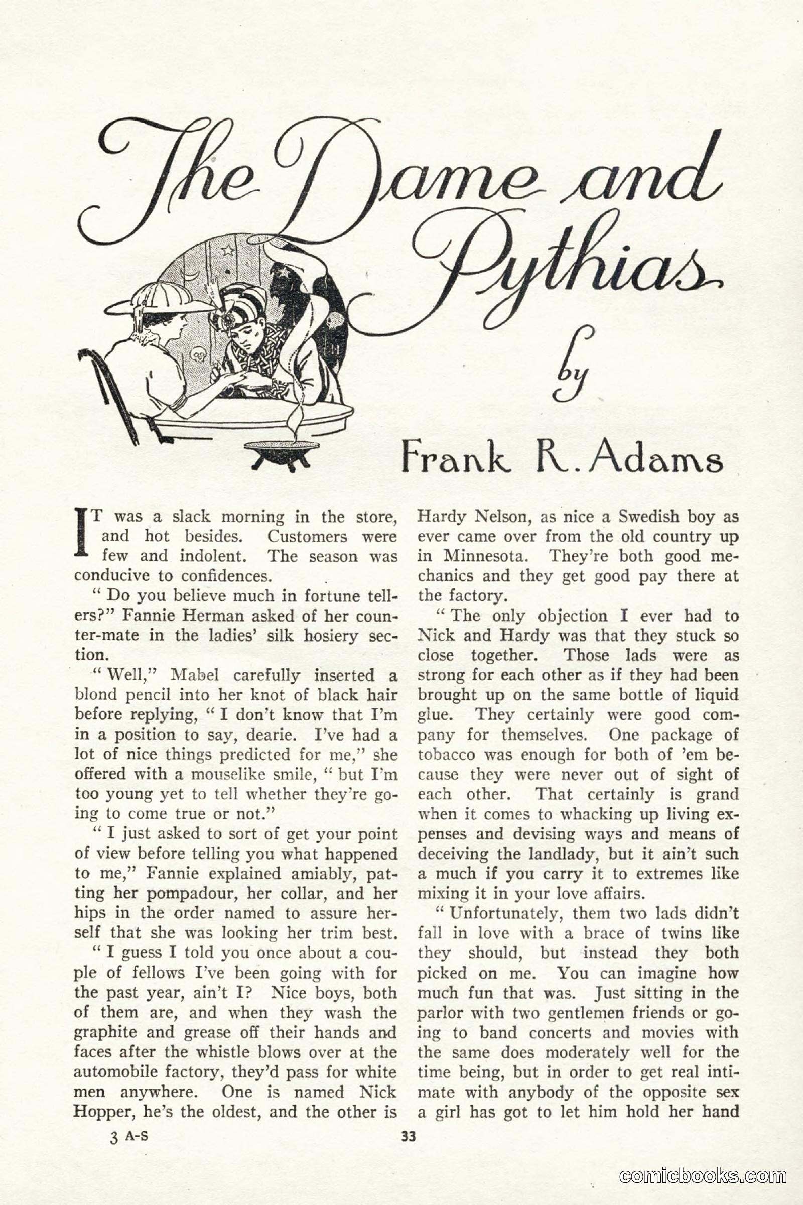 All Story Magazine, September 2, 1916 — page 43 of 208