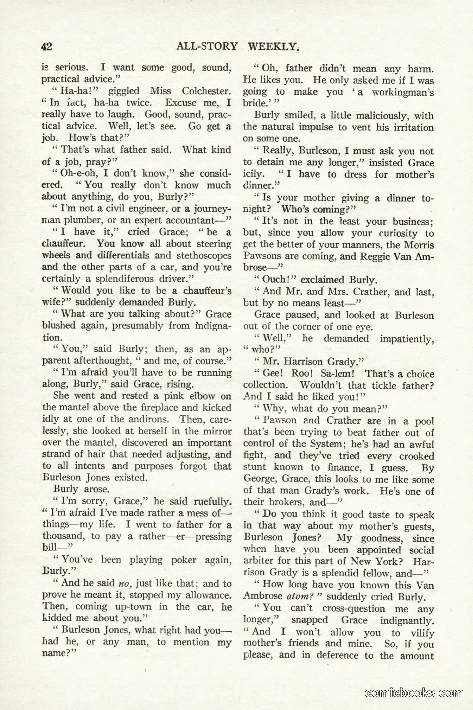 All Story Magazine, September 2, 1916 — page 52 of 208