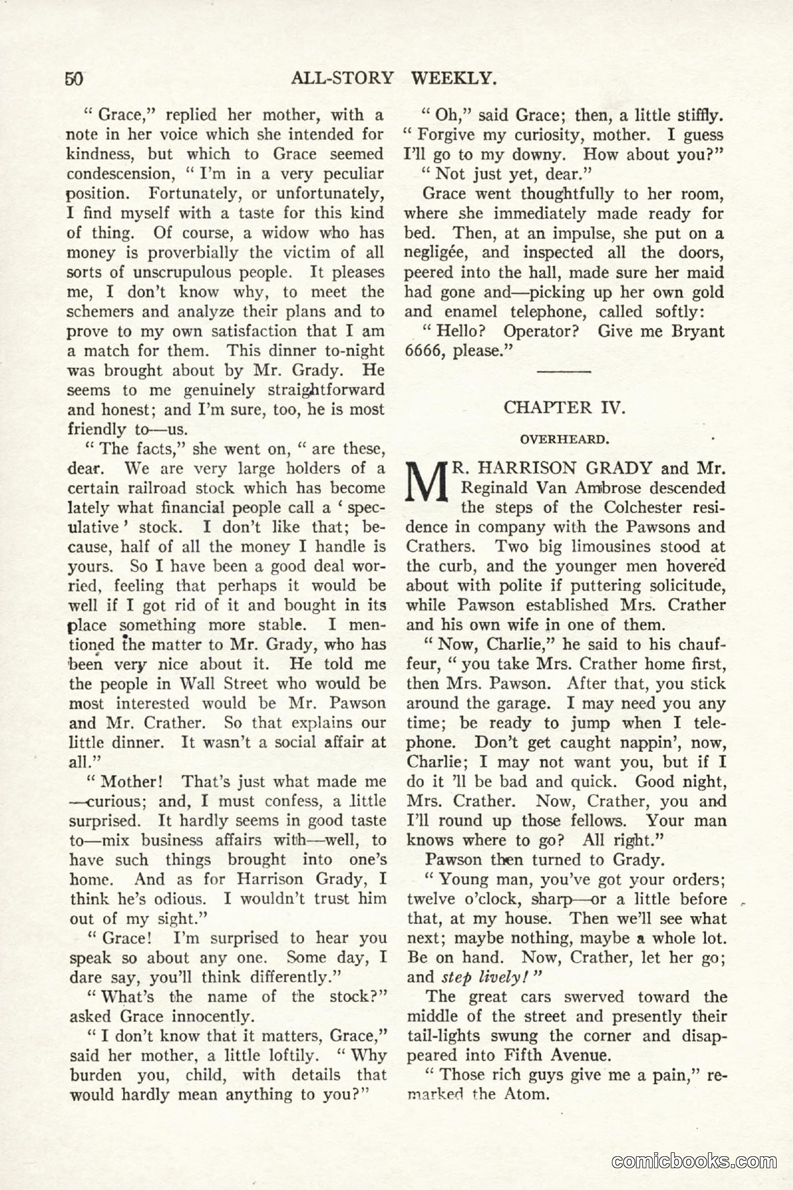 All Story Magazine, September 2, 1916 — page 60 of 208
