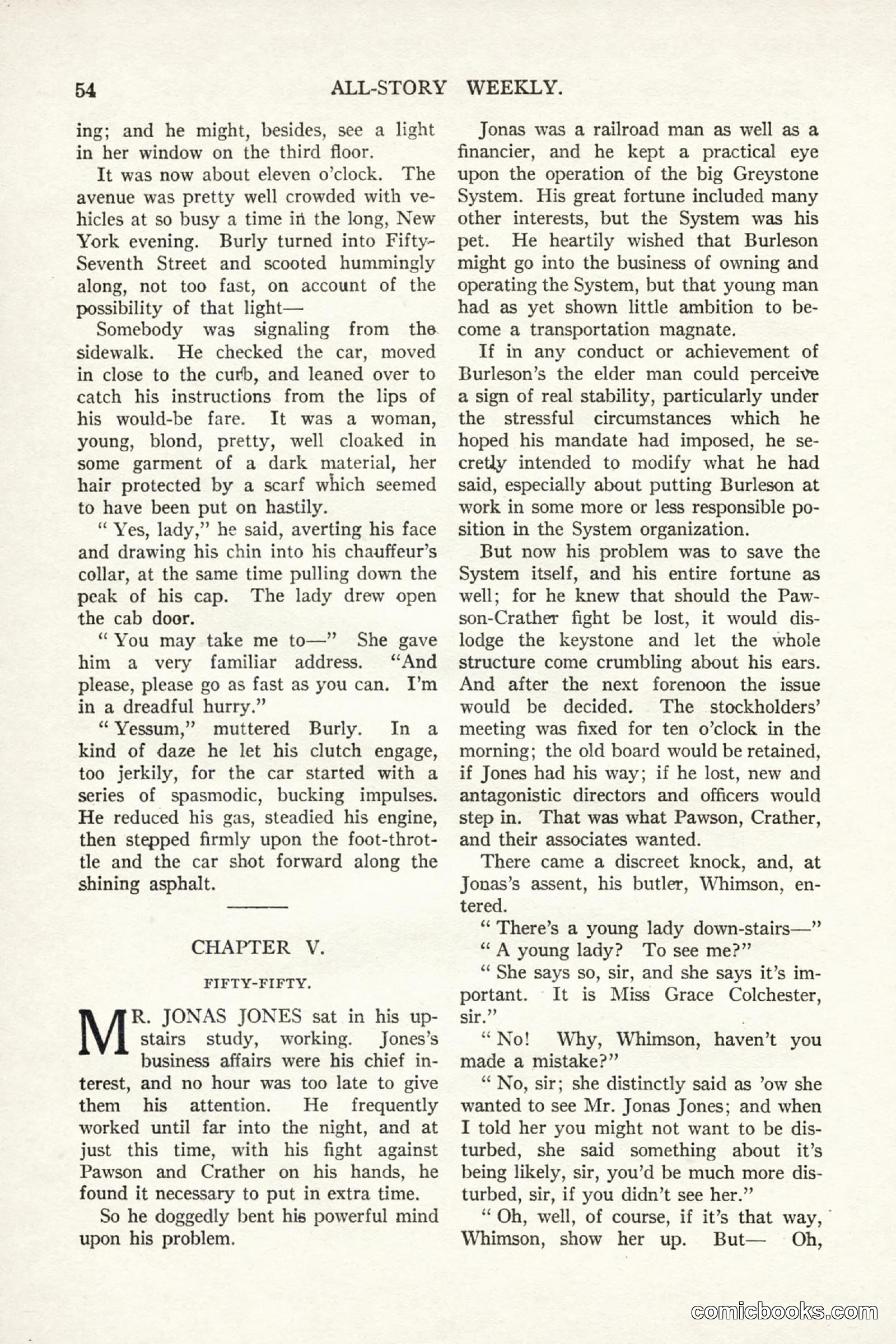All Story Magazine, September 2, 1916 — page 64 of 208