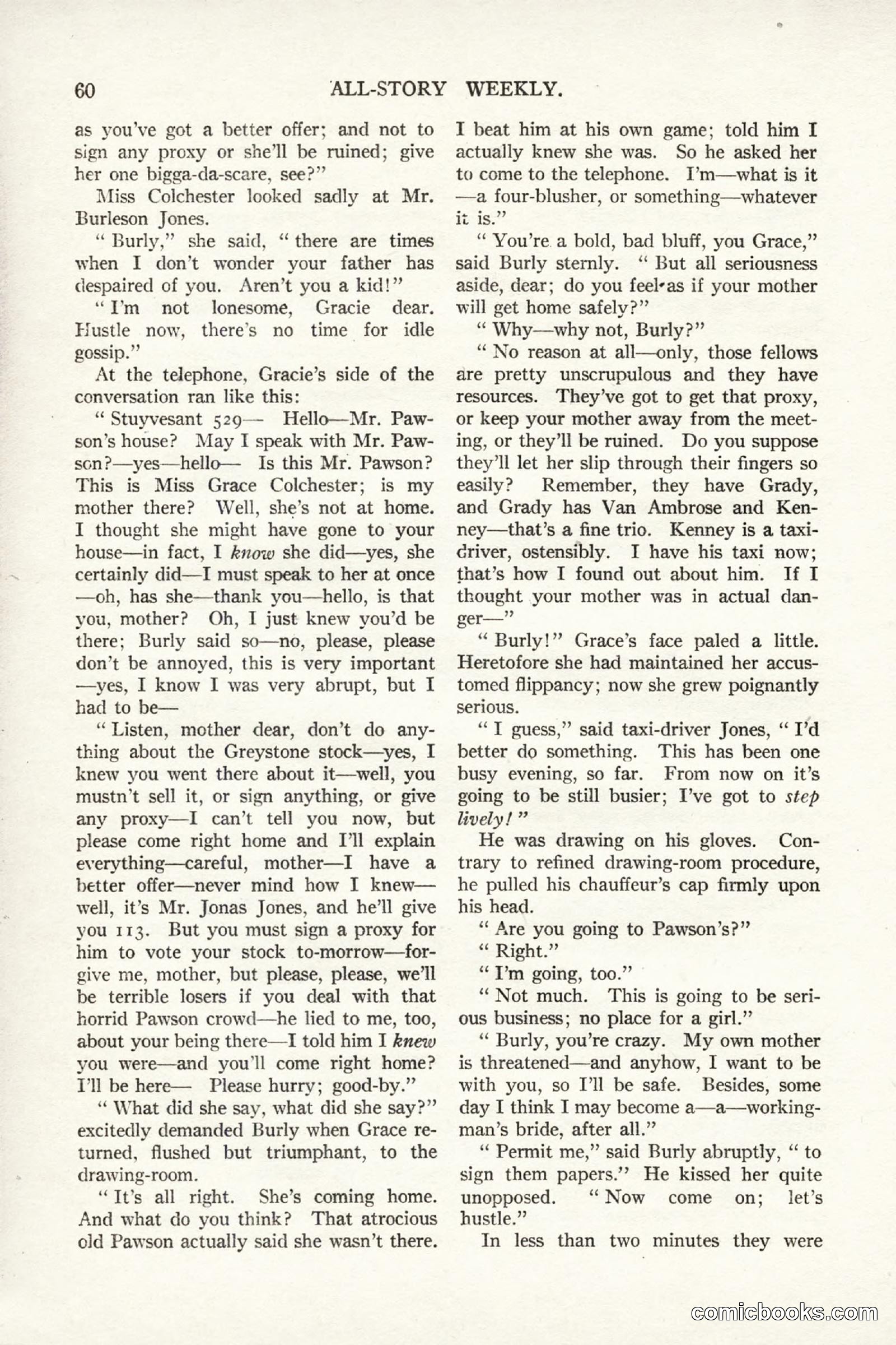All Story Magazine, September 2, 1916 — page 70 of 208