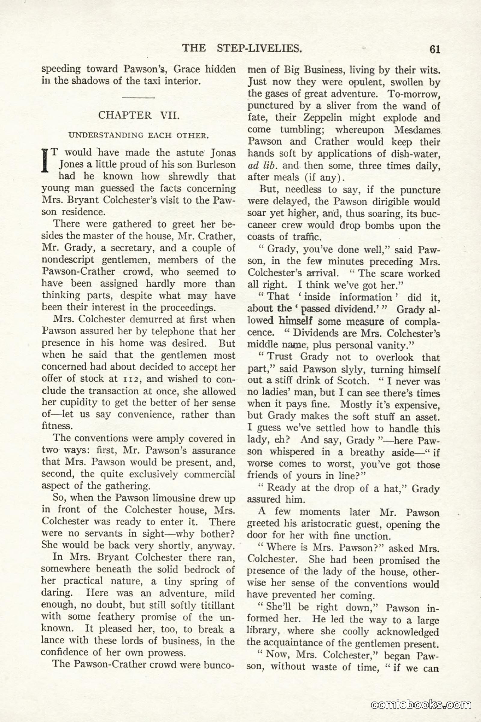 All Story Magazine, September 2, 1916 — page 71 of 208