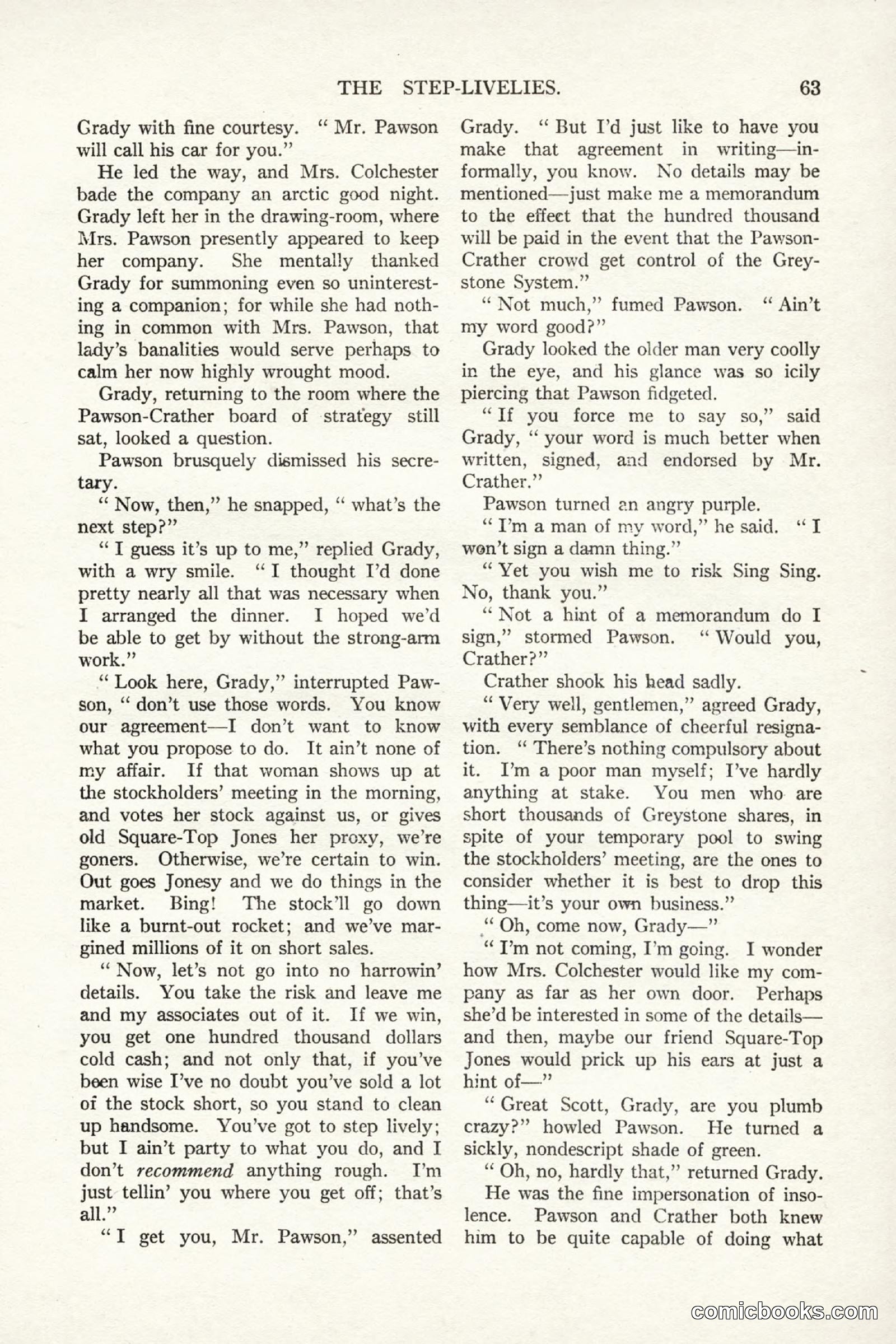 All Story Magazine, September 2, 1916 — page 73 of 208