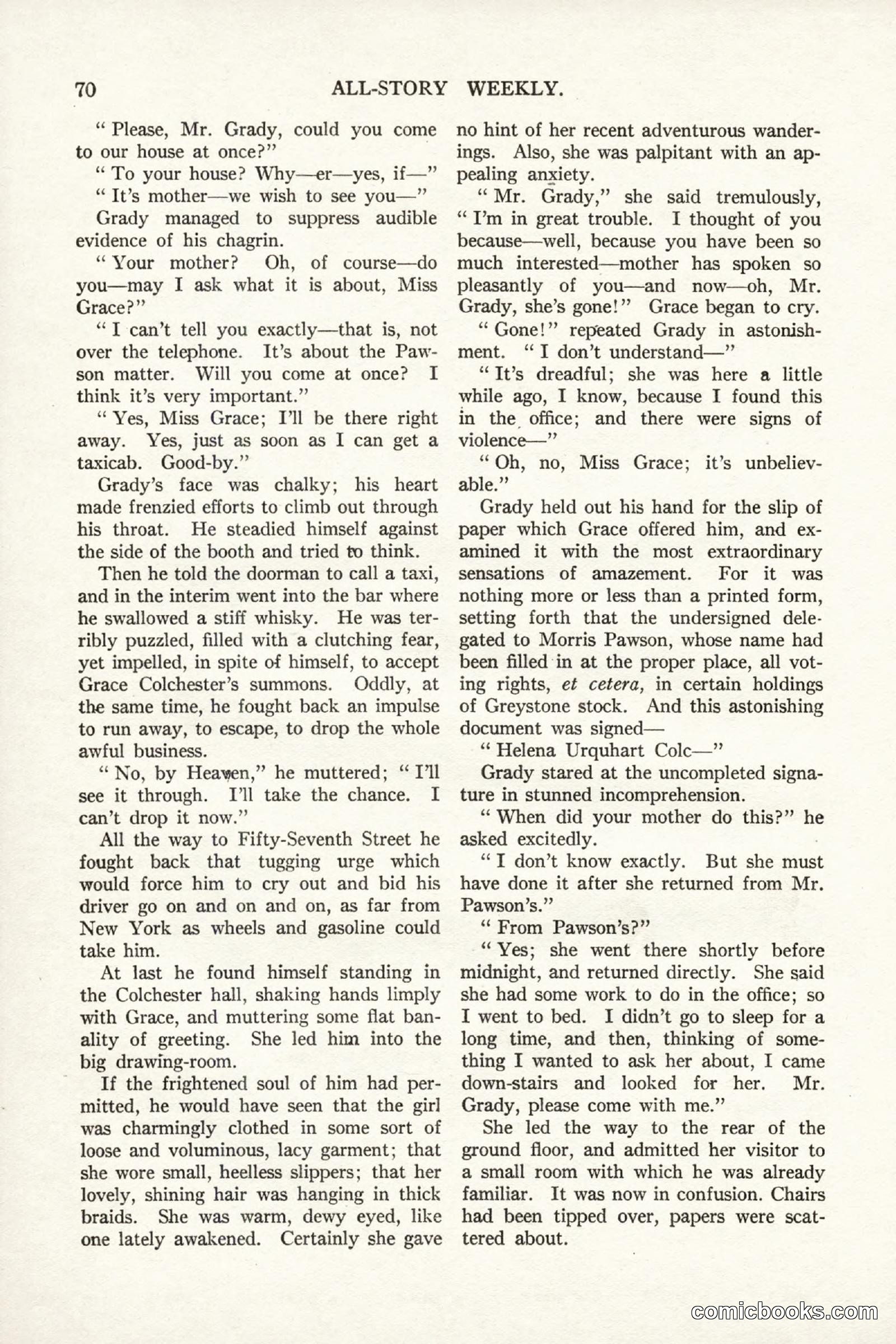 All Story Magazine, September 2, 1916 — page 80 of 208
