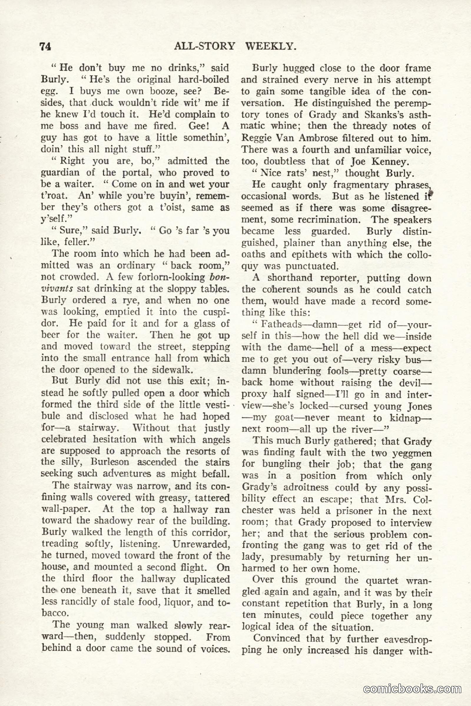 All Story Magazine, September 2, 1916 — page 84 of 208