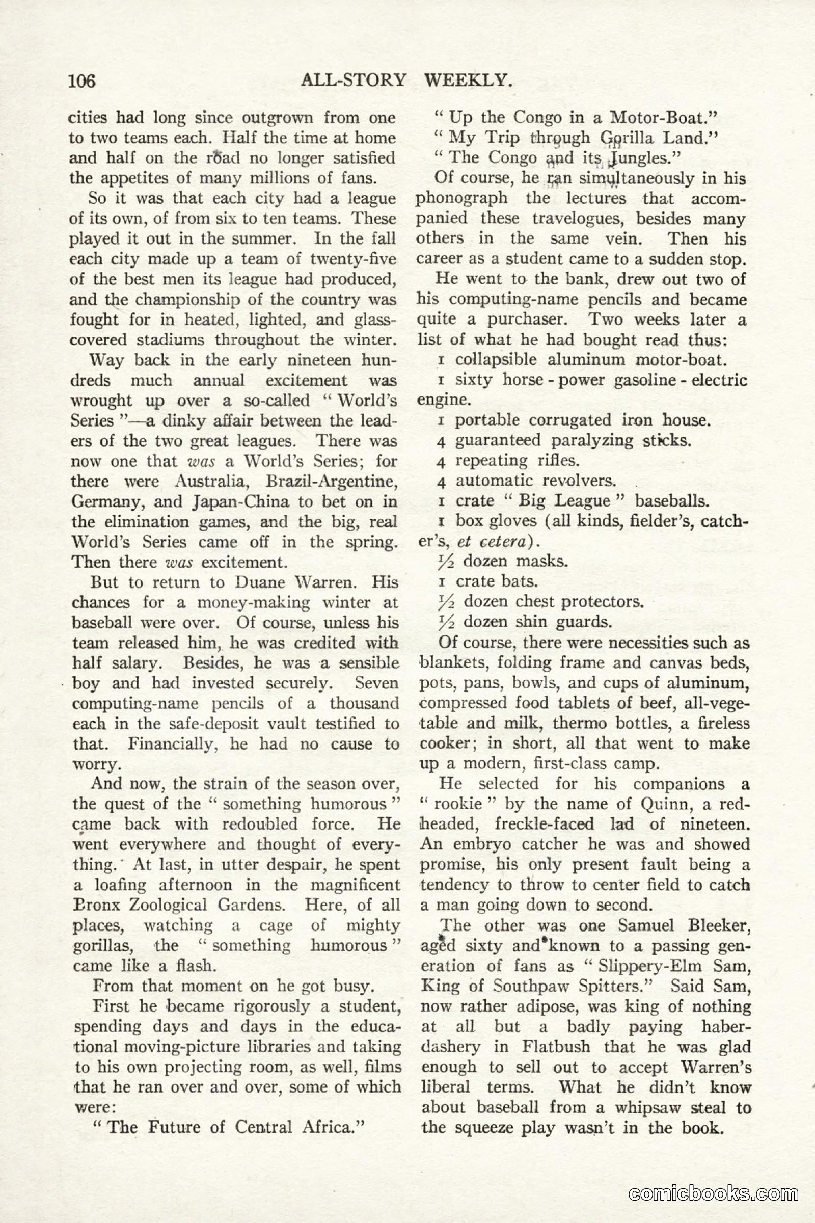 All Story Magazine, September 2, 1916 — page 116 of 208