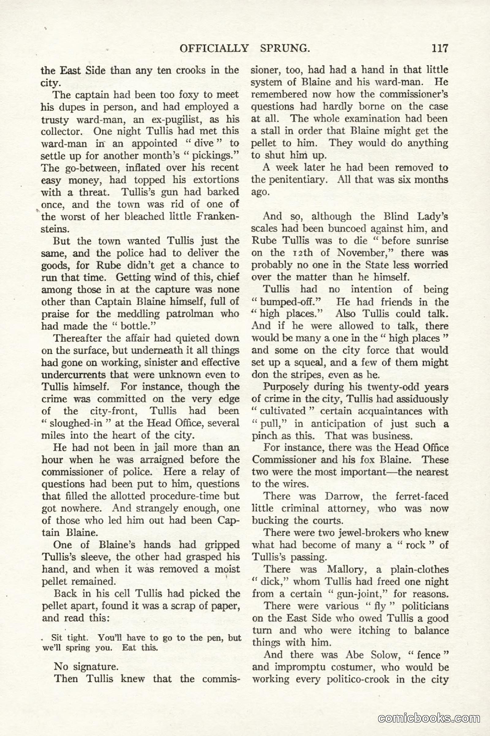 All Story Magazine, September 2, 1916 — page 127 of 208
