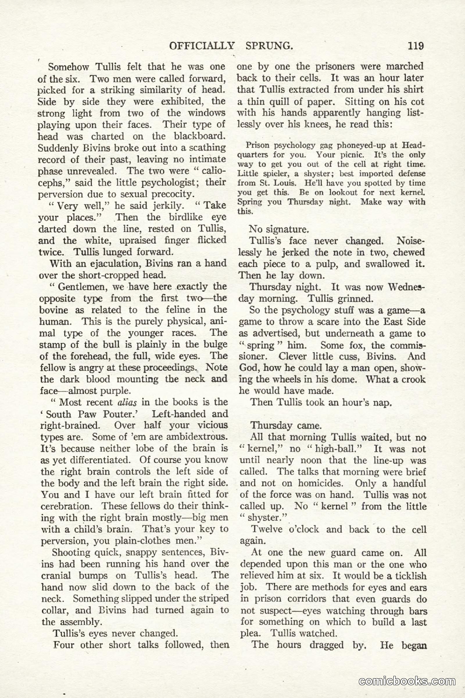 All Story Magazine, September 2, 1916 — page 129 of 208