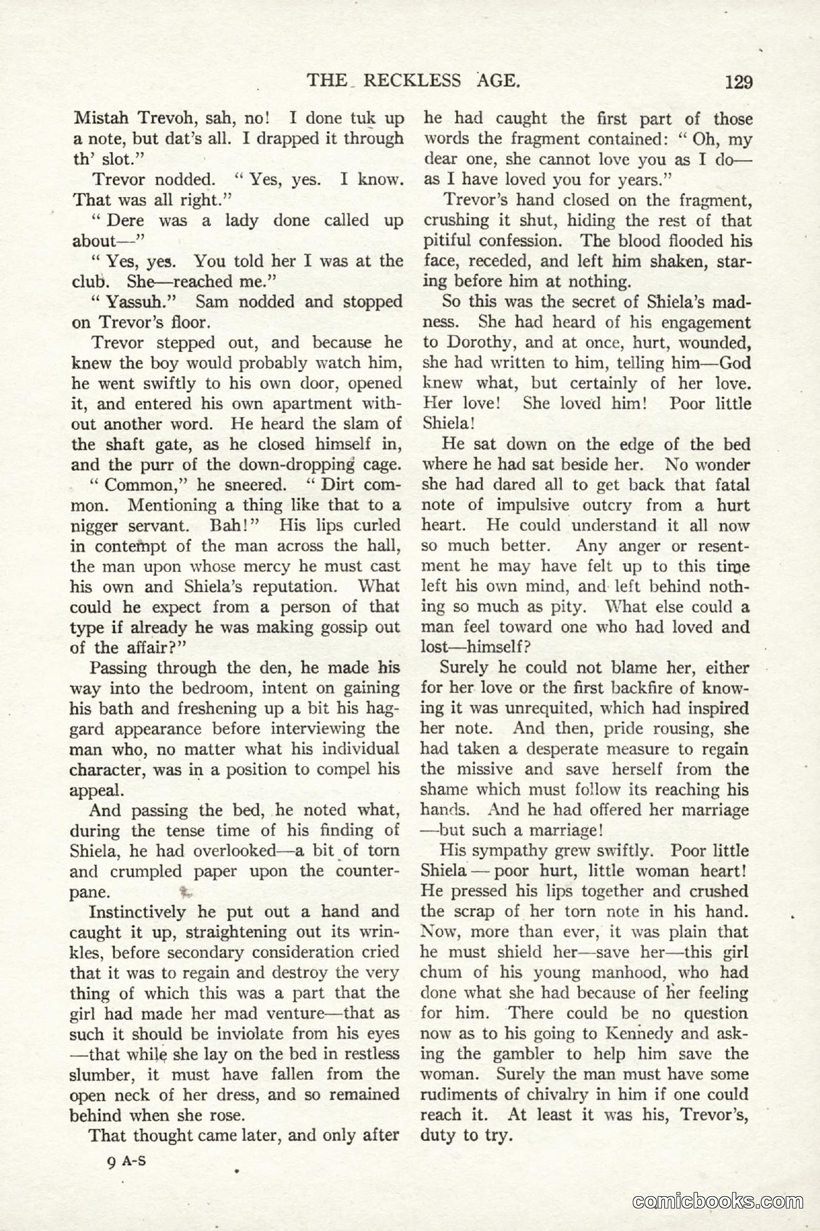 All Story Magazine, September 2, 1916 — page 139 of 208