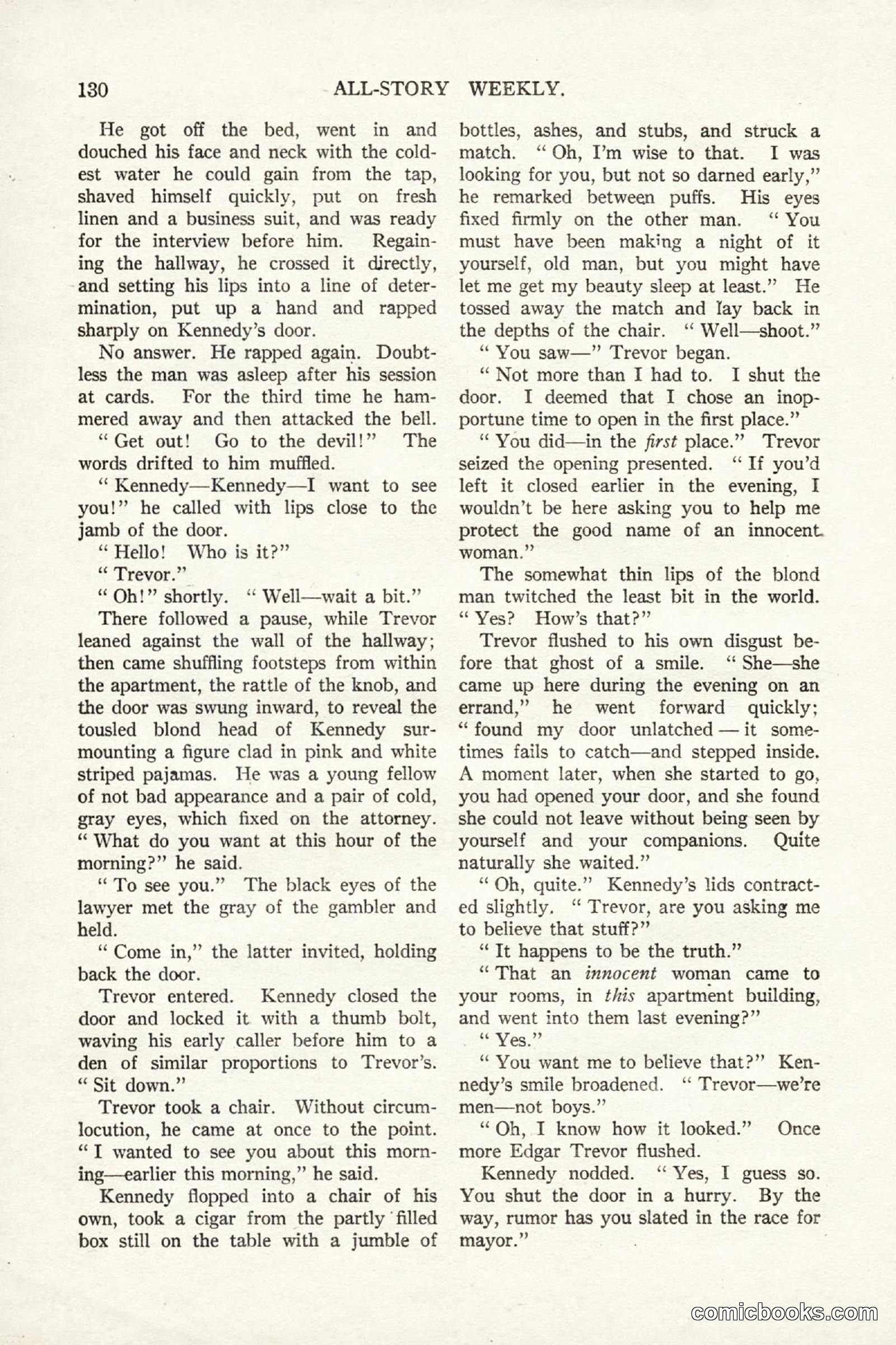 All Story Magazine, September 2, 1916 — page 140 of 208