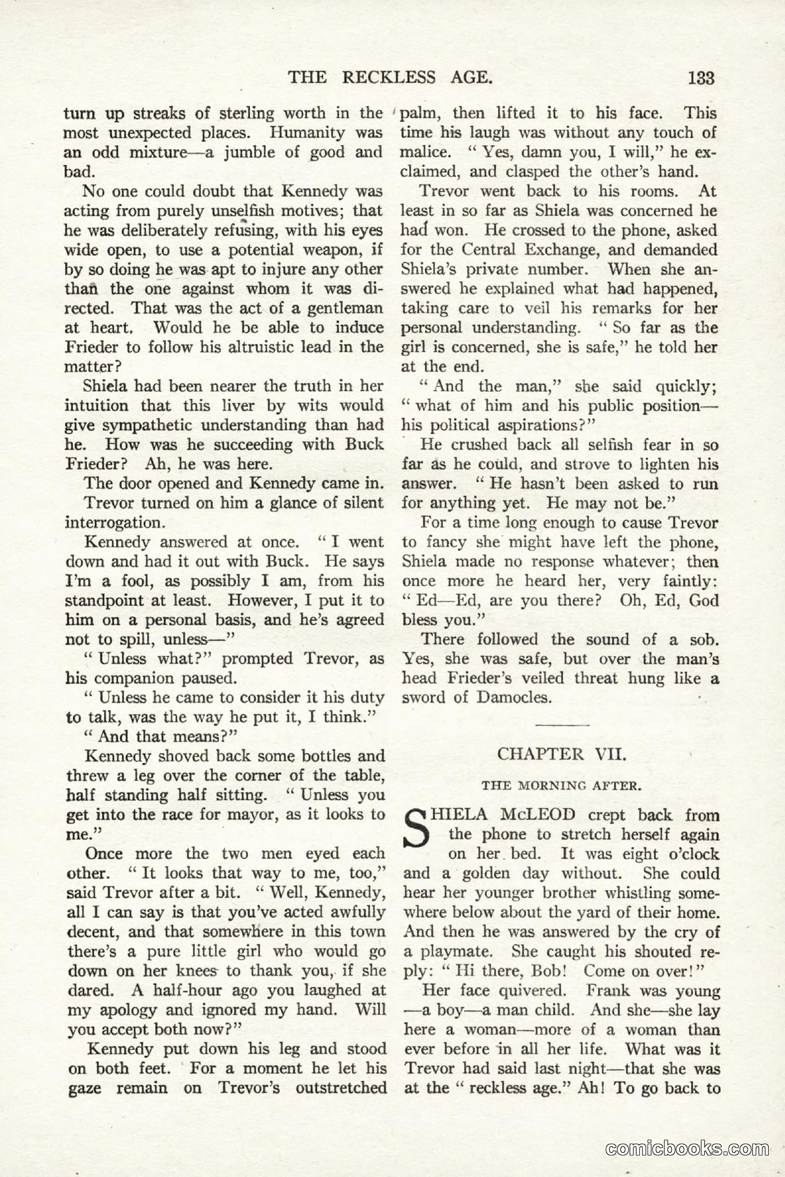 All Story Magazine, September 2, 1916 — page 143 of 208