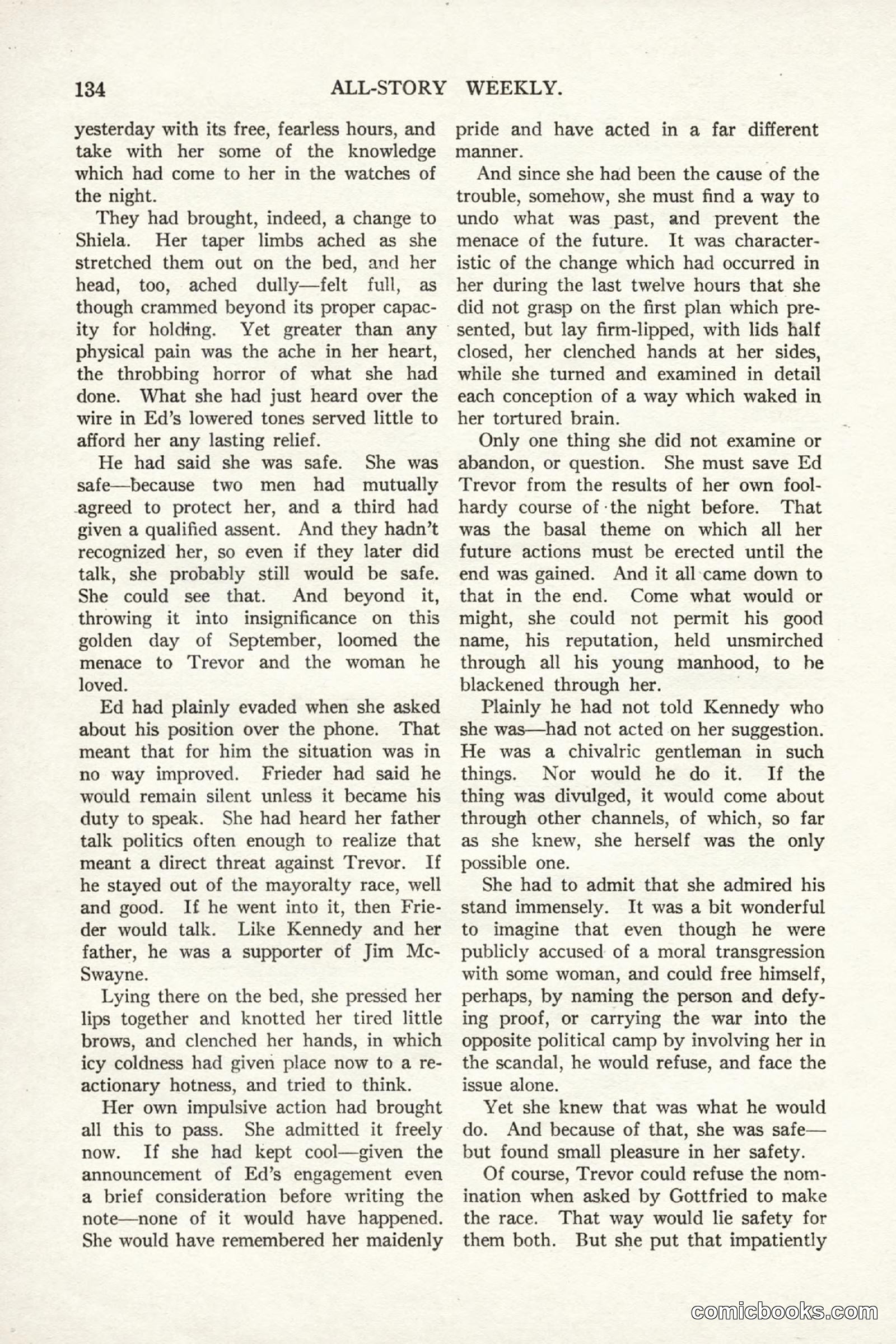All Story Magazine, September 2, 1916 — page 144 of 208