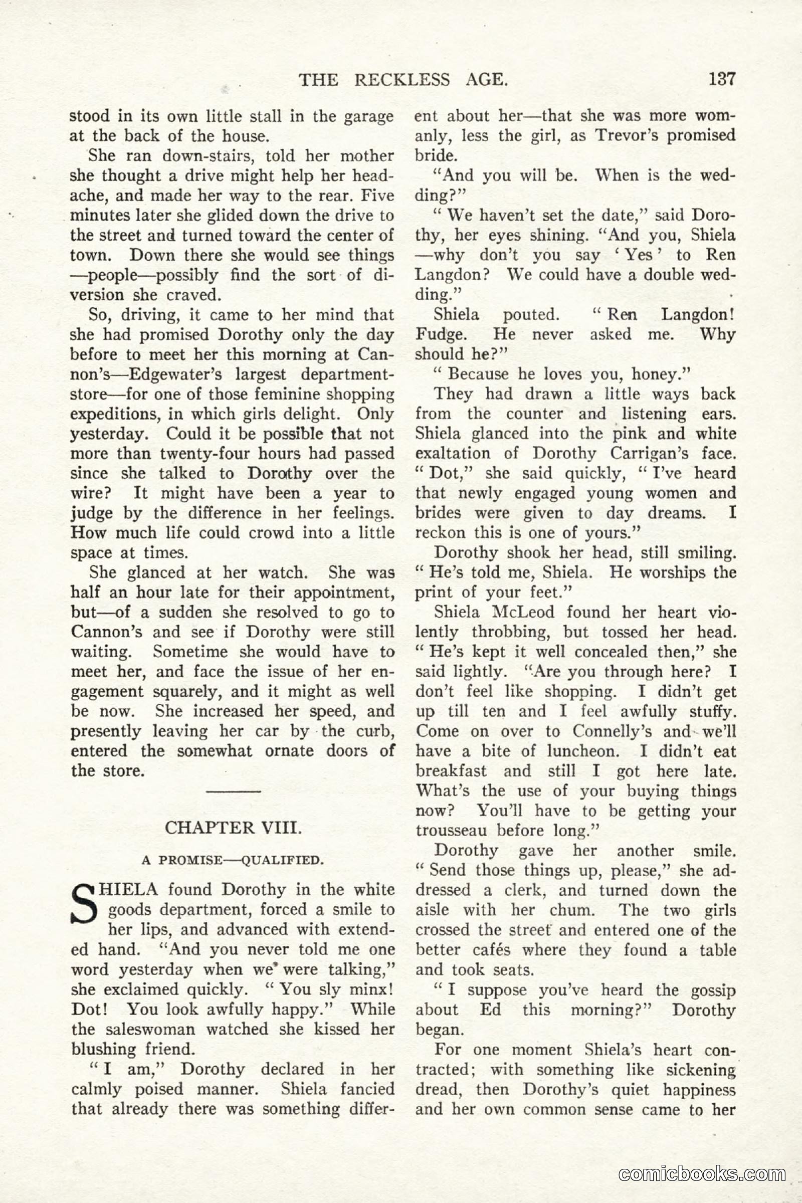 All Story Magazine, September 2, 1916 — page 147 of 208
