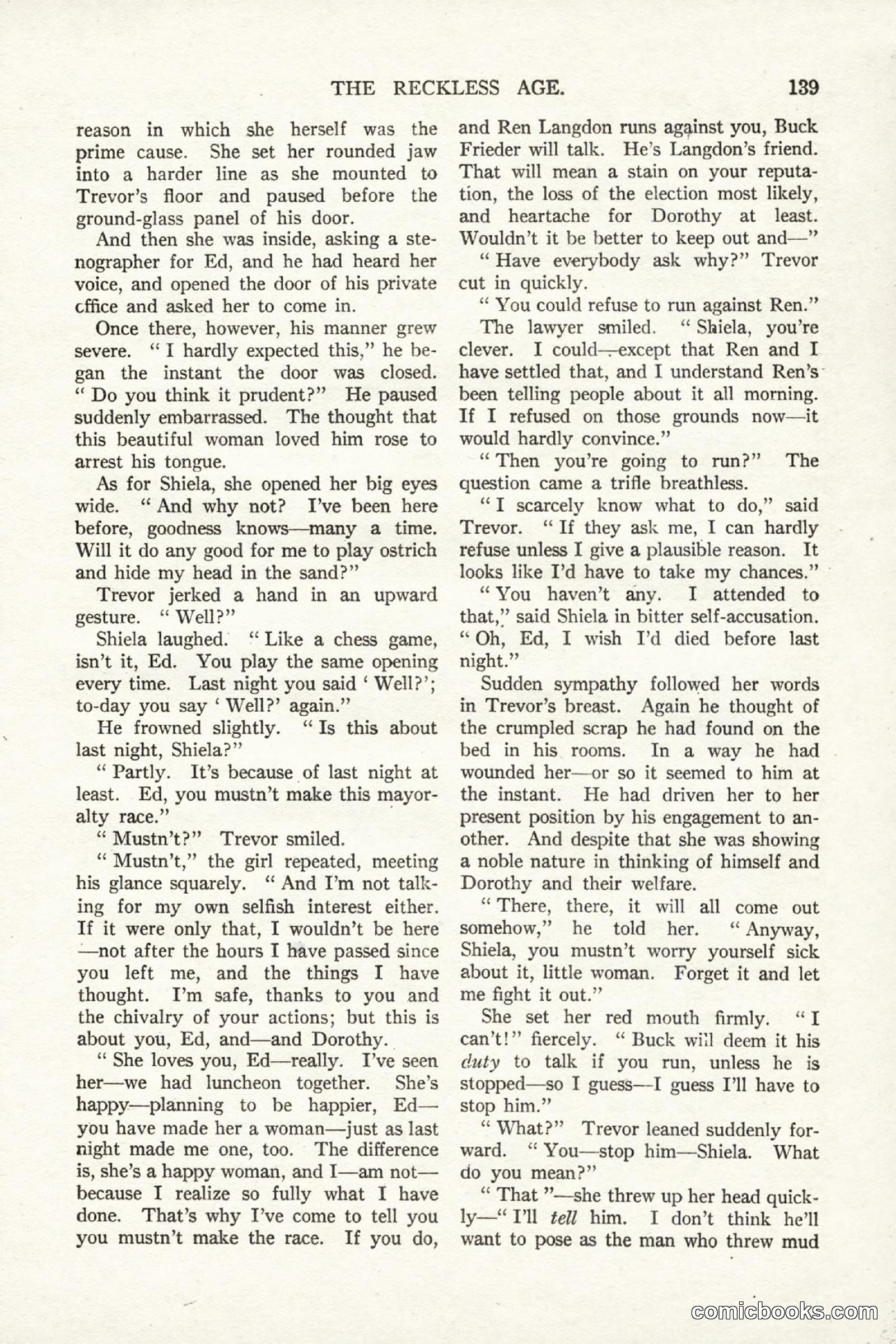 All Story Magazine, September 2, 1916 — page 149 of 208