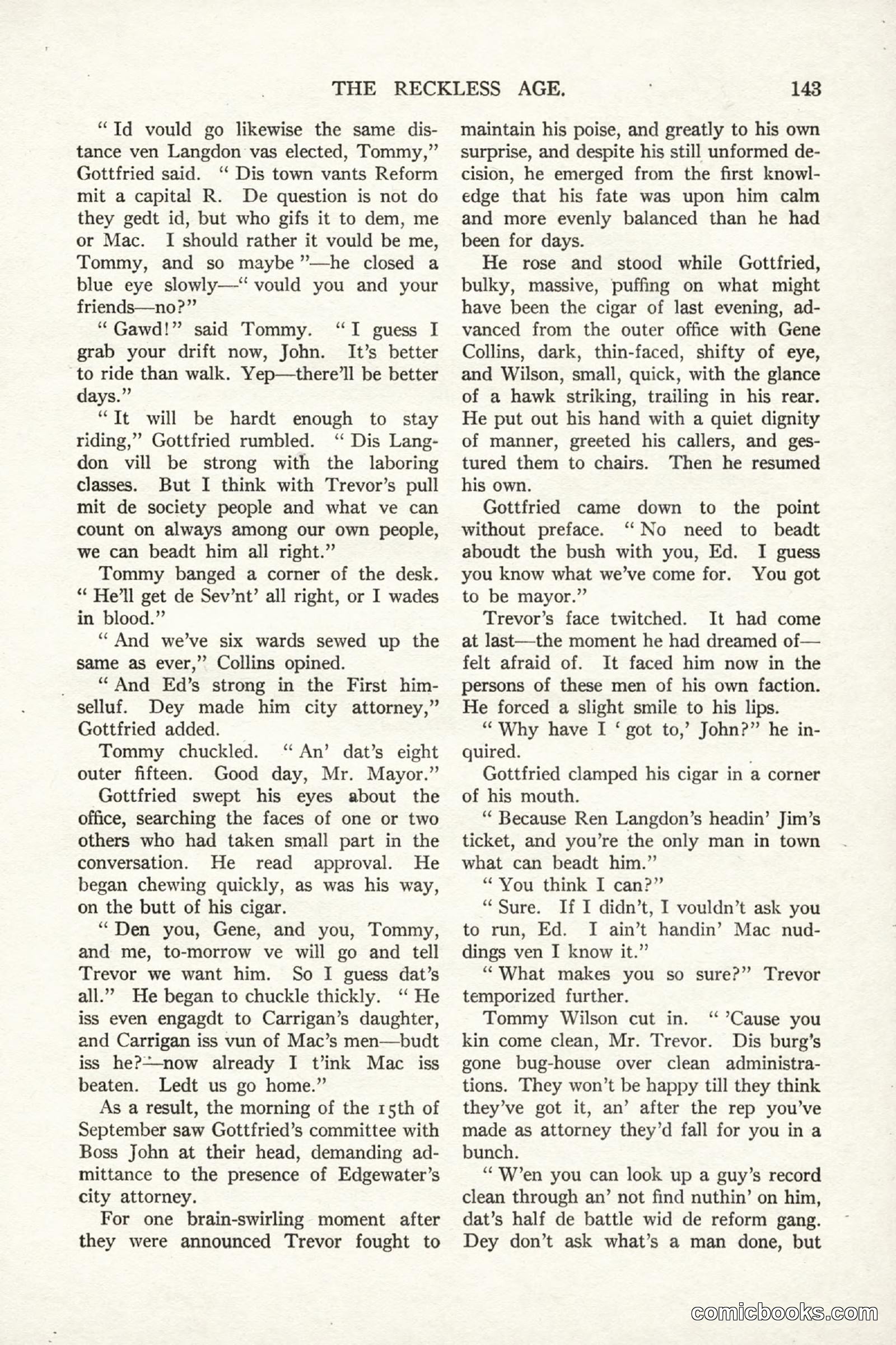 All Story Magazine, September 2, 1916 — page 153 of 208