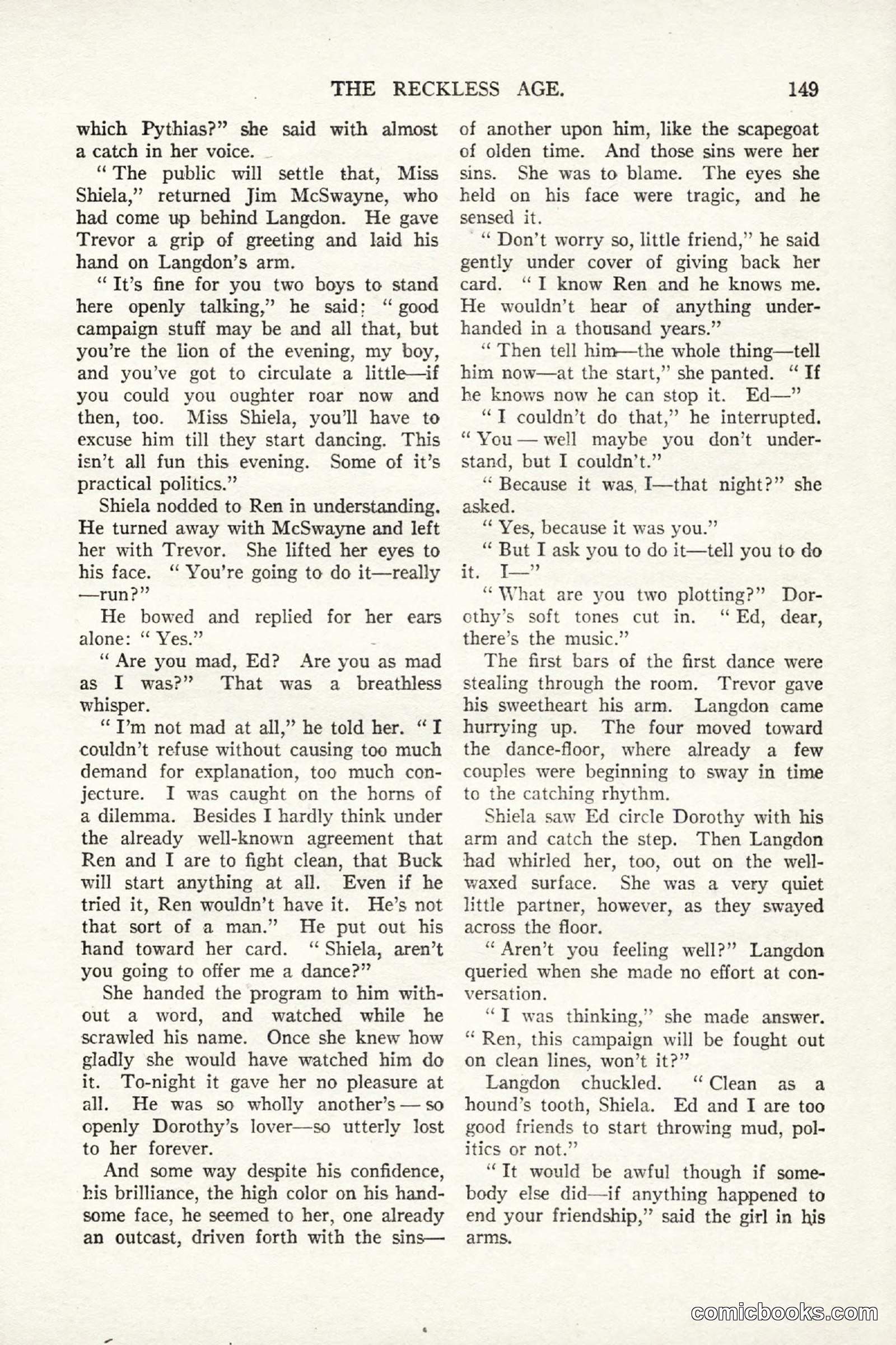 All Story Magazine, September 2, 1916 — page 159 of 208