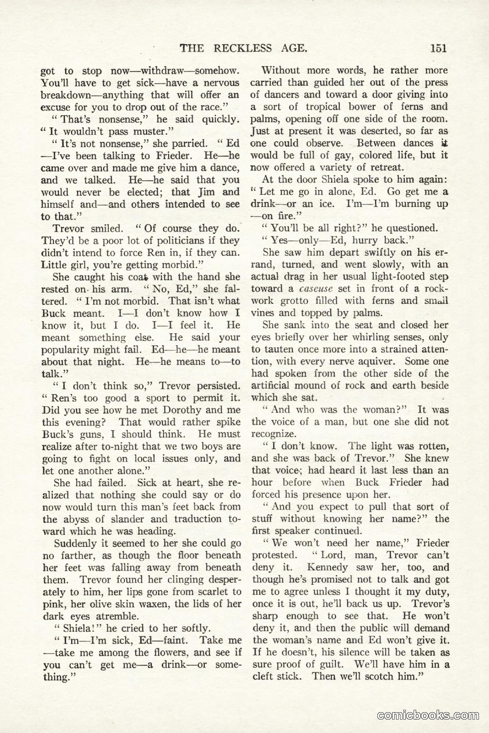 All Story Magazine, September 2, 1916 — page 161 of 208