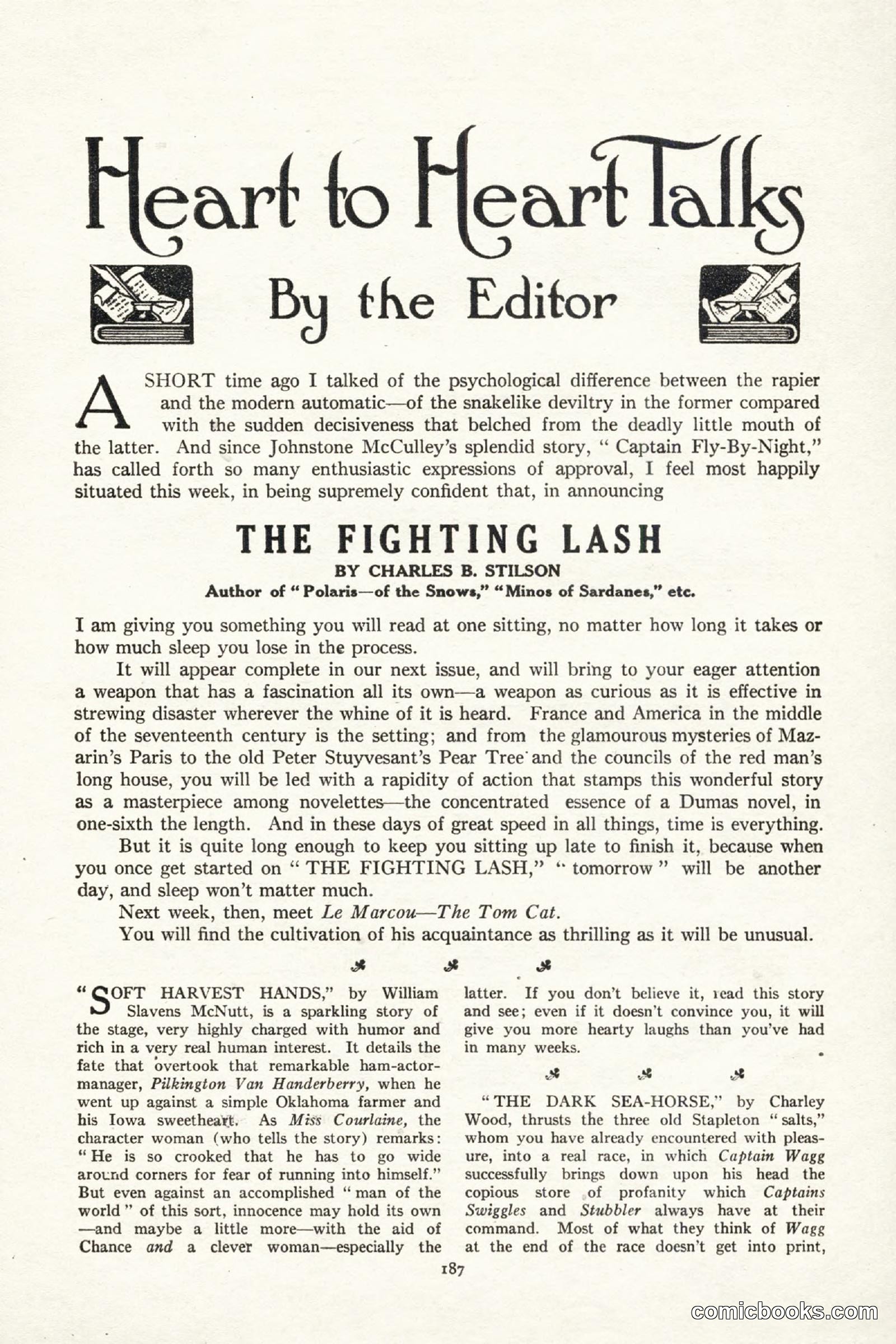 All Story Magazine, September 2, 1916 — page 197 of 208