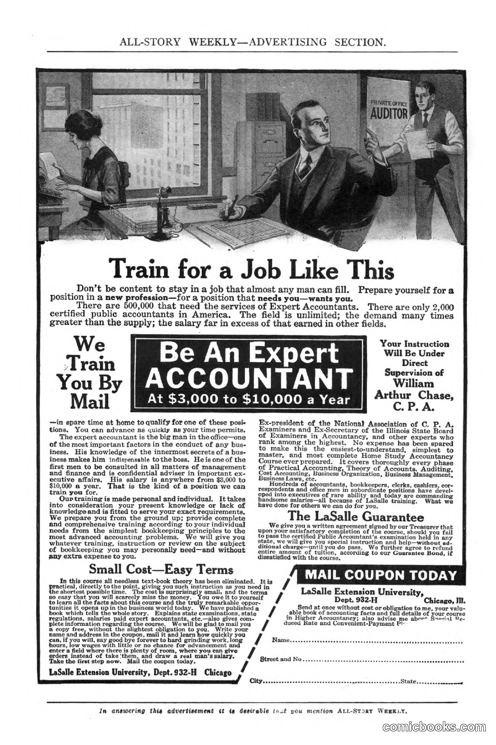 All Story Magazine, September 2, 1916 — page 203 of 208
